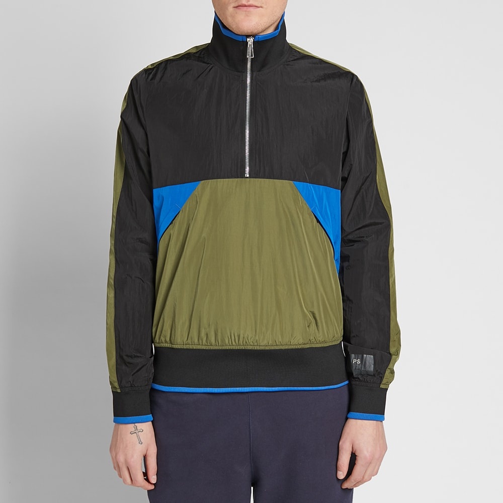 Paul Smith Nylon Half Zip Track Jacket - 4