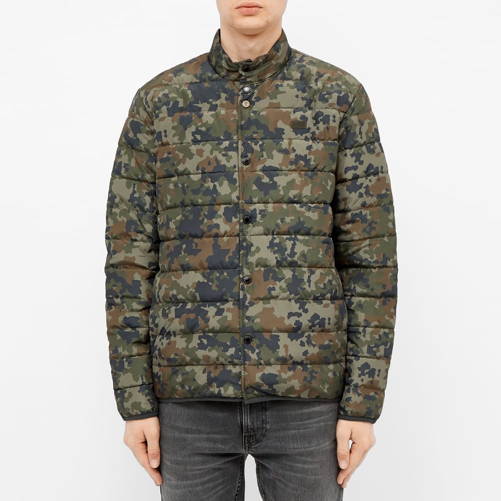 Barbour International Mark Camo Quilted Jacket - 4