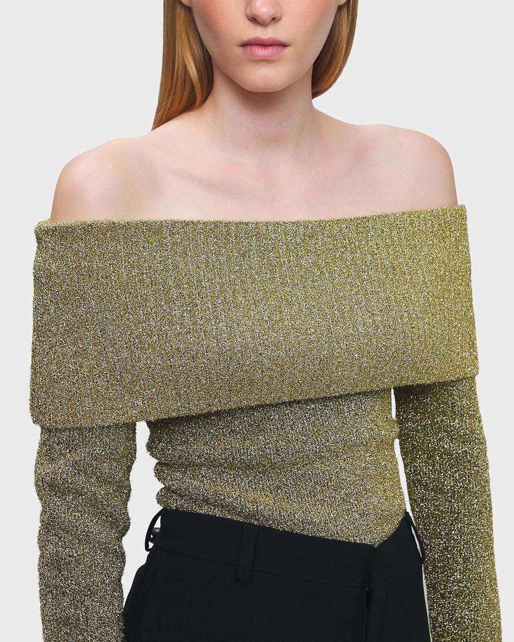 Top Sparkle Doubleface Knit Gold - 5