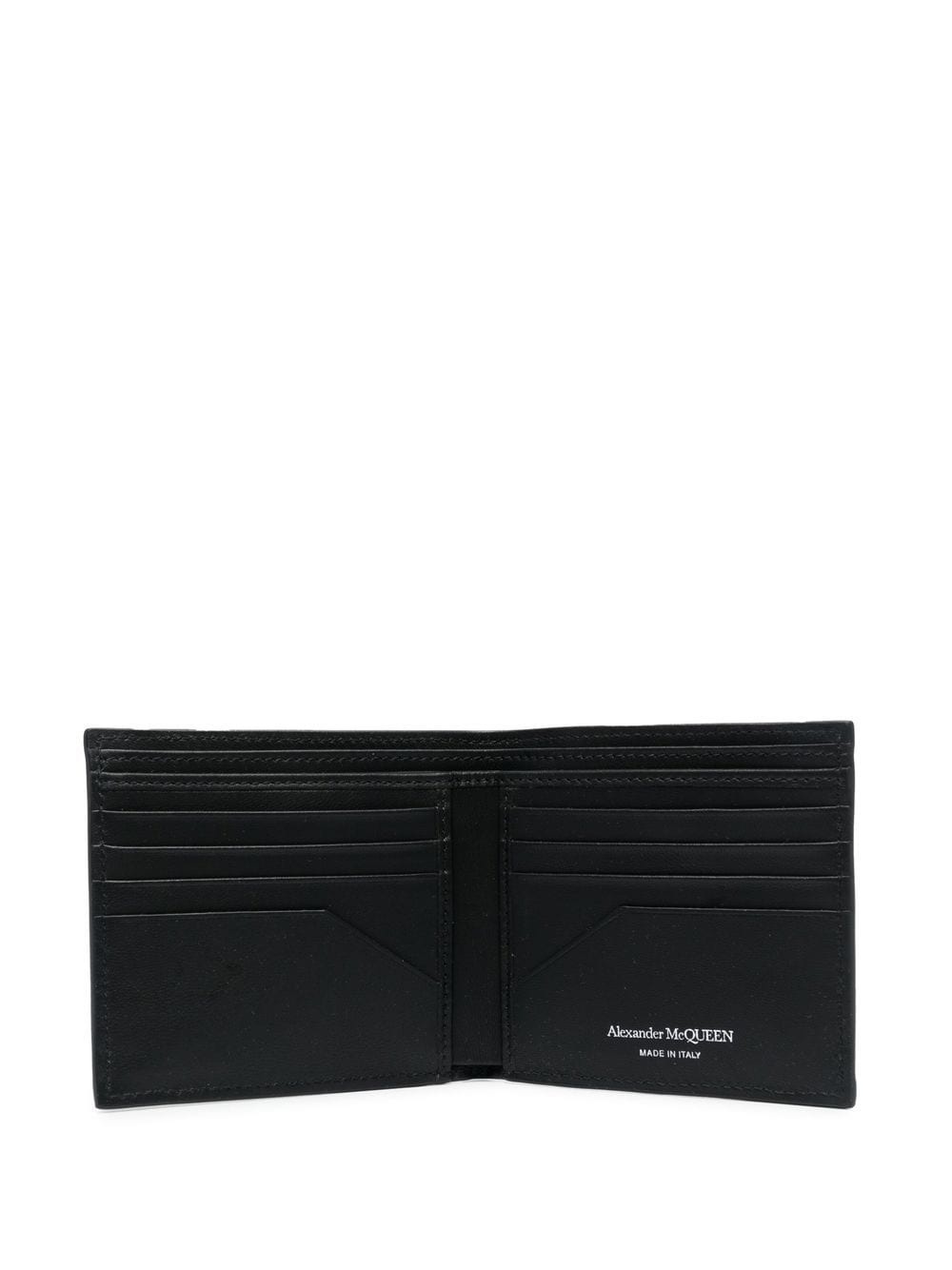 colour-block leather wallet - 3