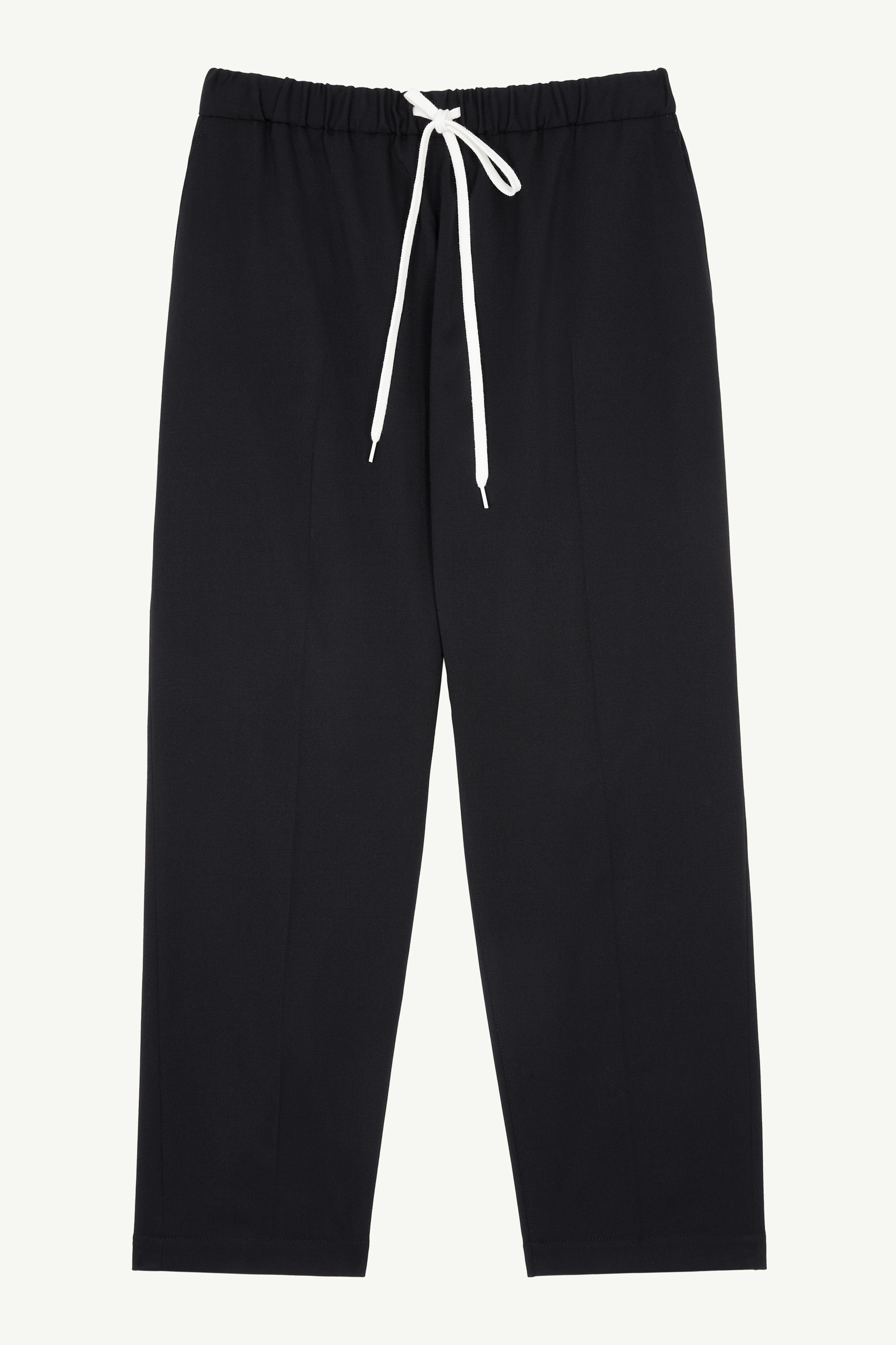 Drawstring tailored trousers - 1