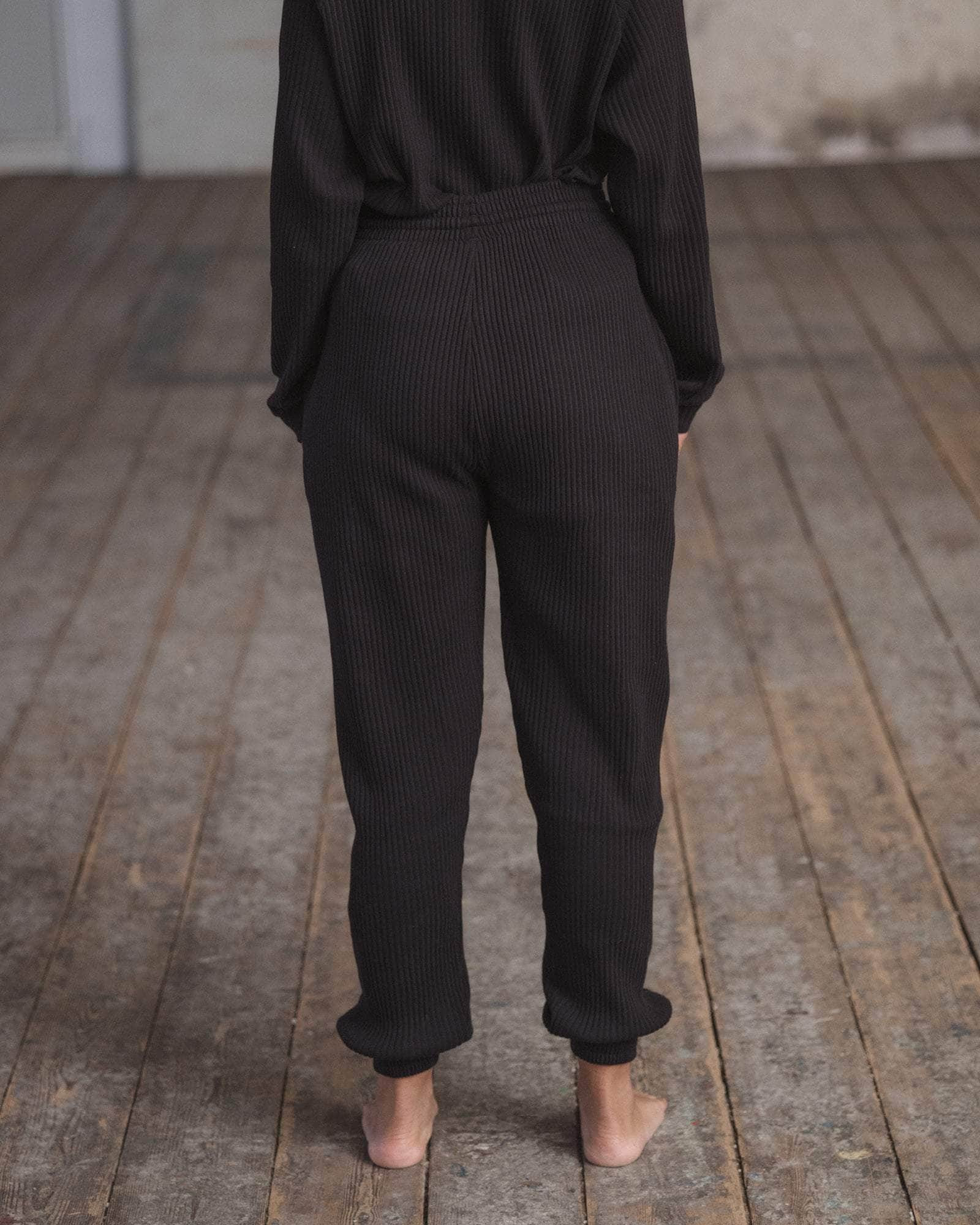 Sweatpants - Organic Cotton Rib Jersey - 2