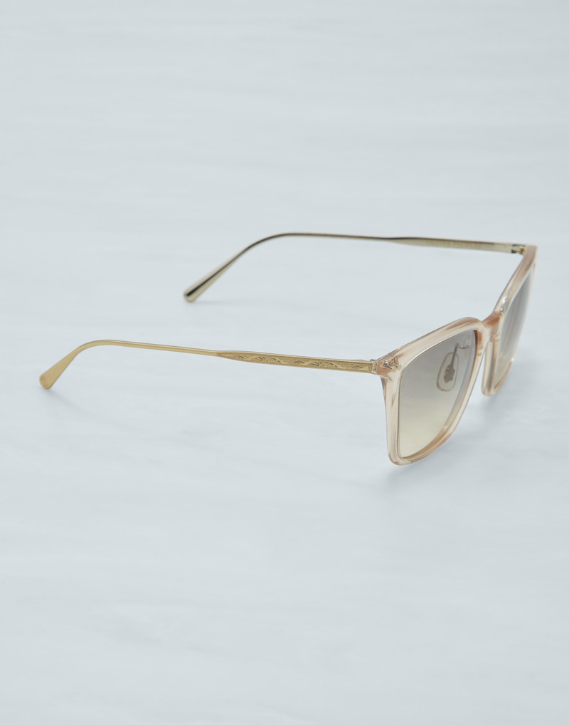 Brunello Cucinelli Luisella acetate and metal sunglasses outlook