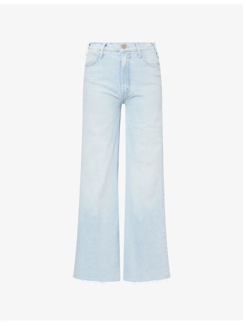 The Hustler Roller Skimp Frayed Stretch-Denim Jeans - 1