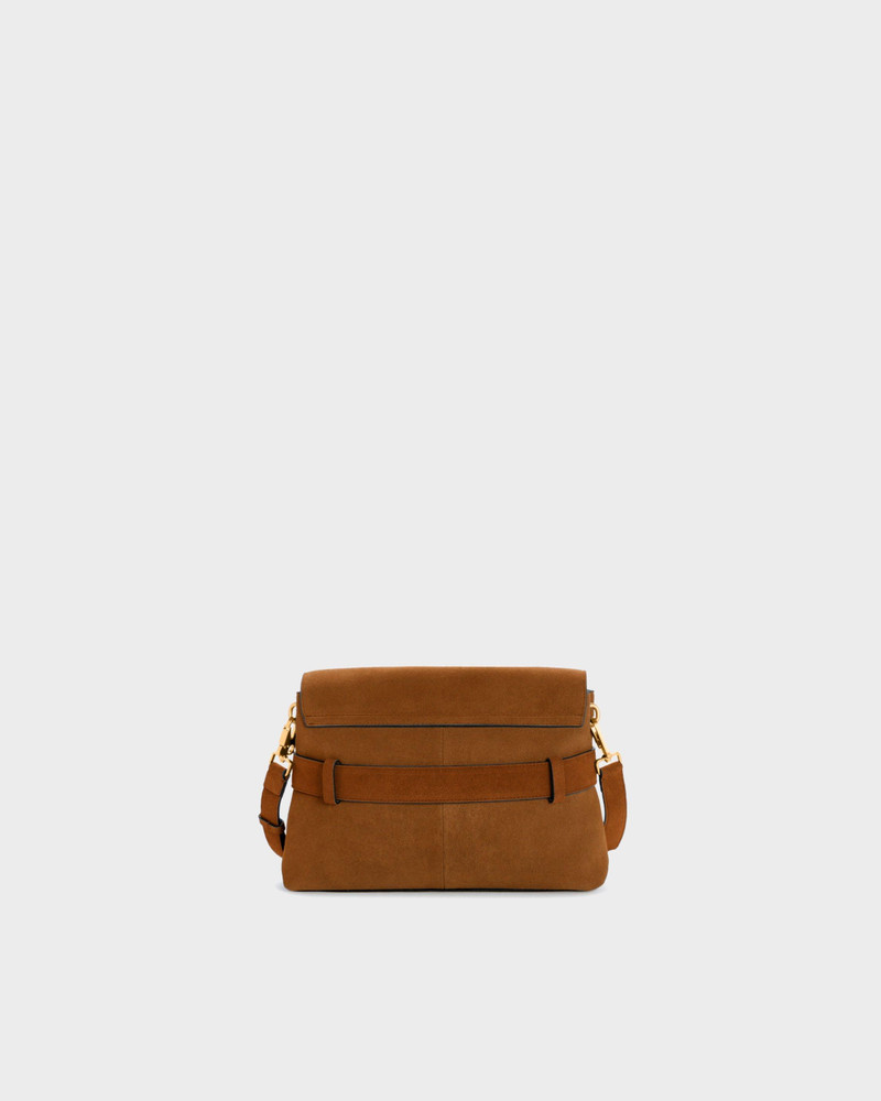 Lexington Suede Flap Bag 3