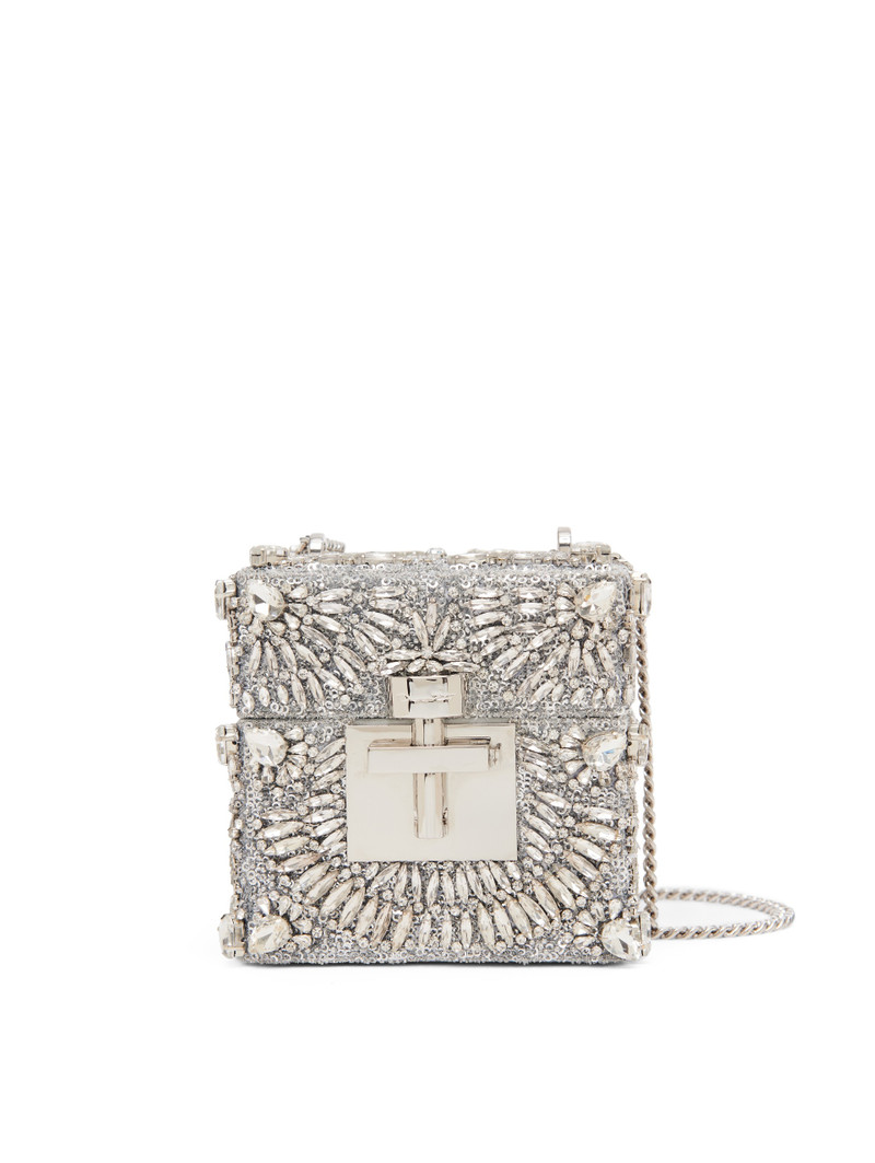 CRYSTAL EMBROIDERED ALIBI CUBE 3