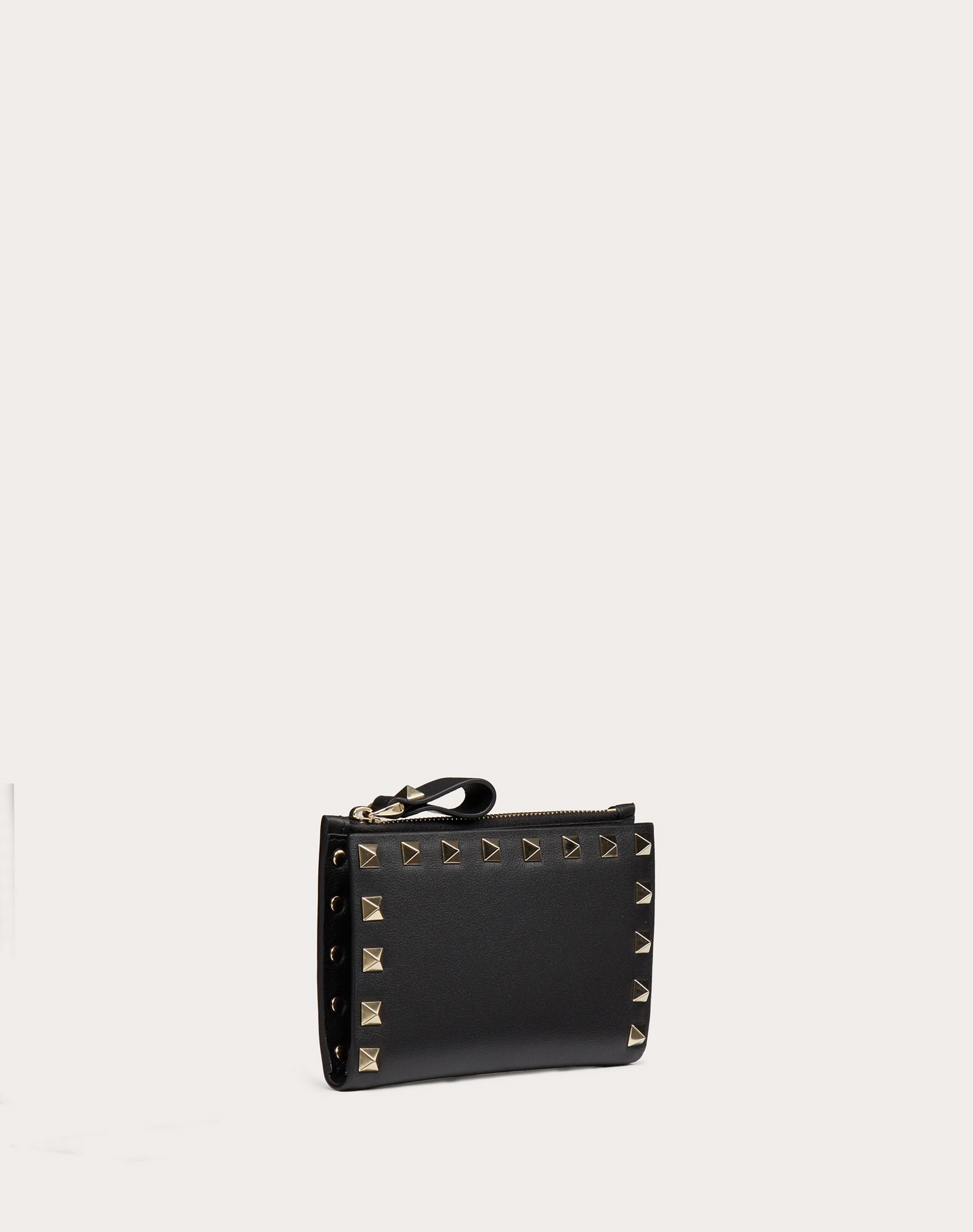 Rockstud Calfskin Coin Purse and Cardholder - 4