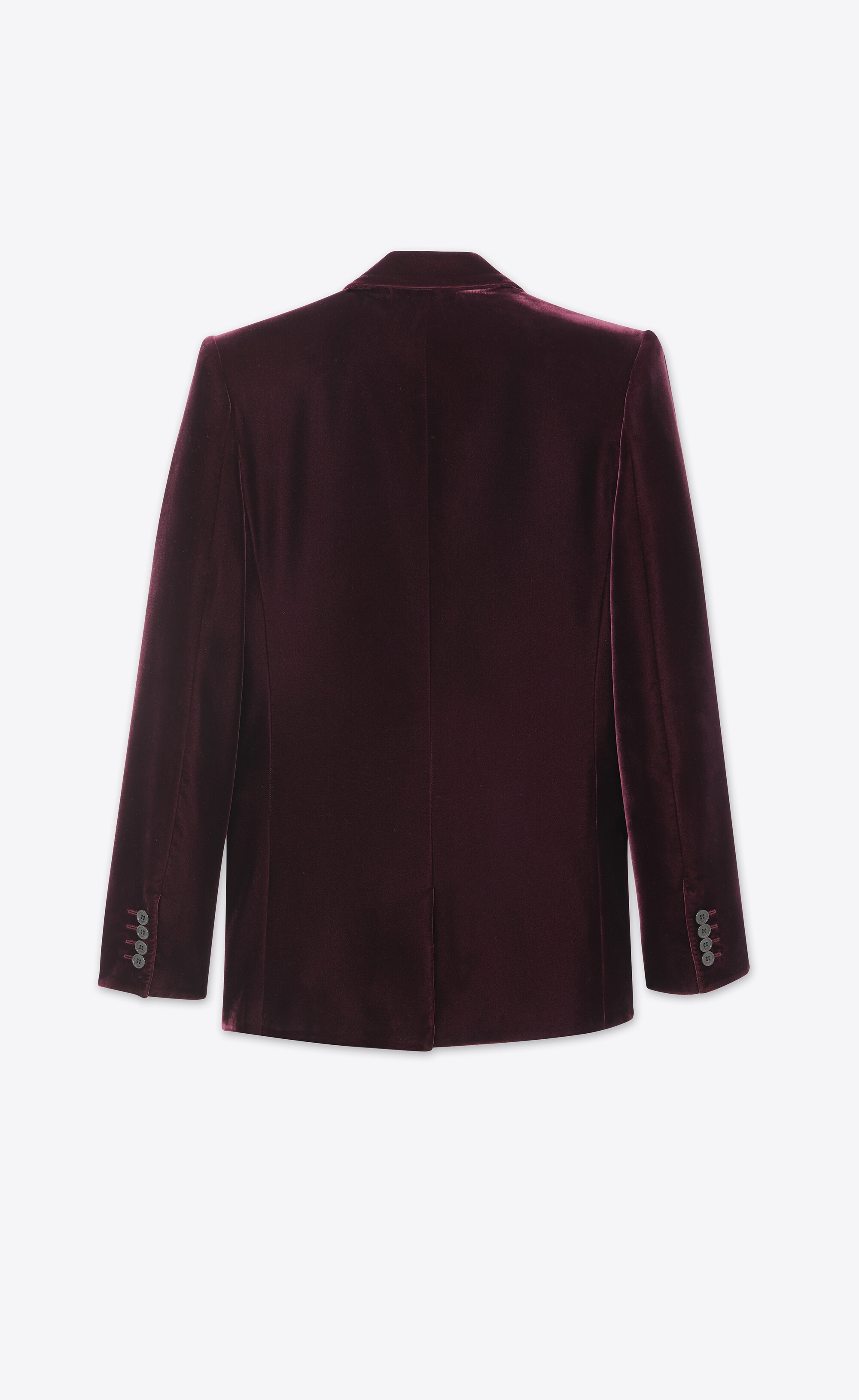 jacket in velvet - 2