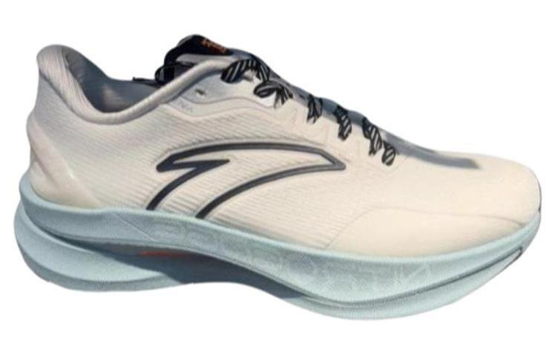 ANTA ANTA Running Shoes 'Beige Blue' 112415582S-3 outlook