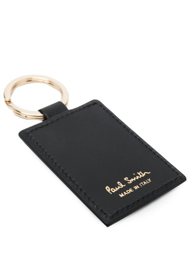 Paul Smith stripe print keyring outlook