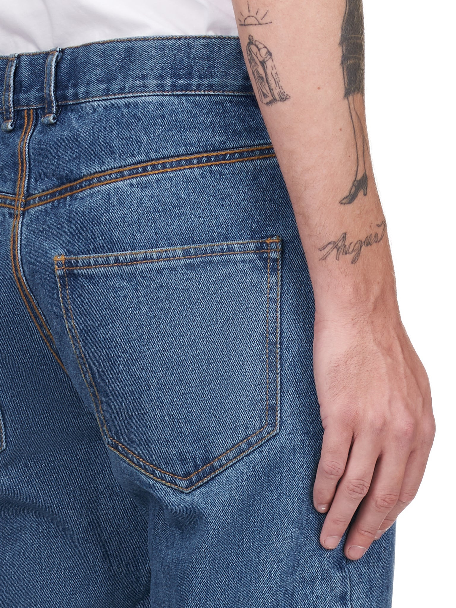 Dual Drawcord Jeans - 5