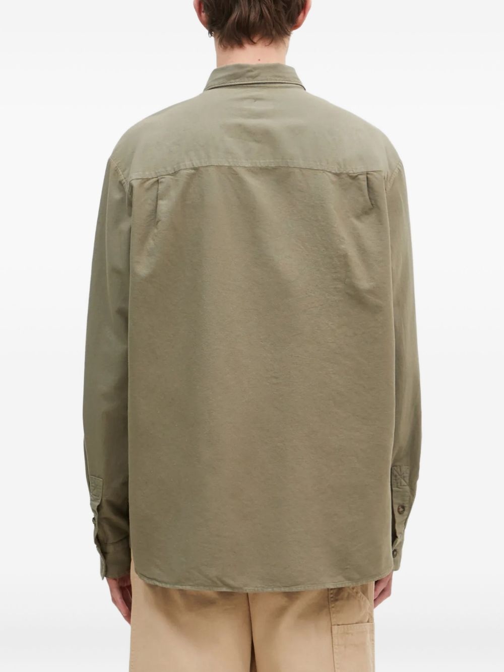 Mateo logo-embroidered pocket shirt - 3