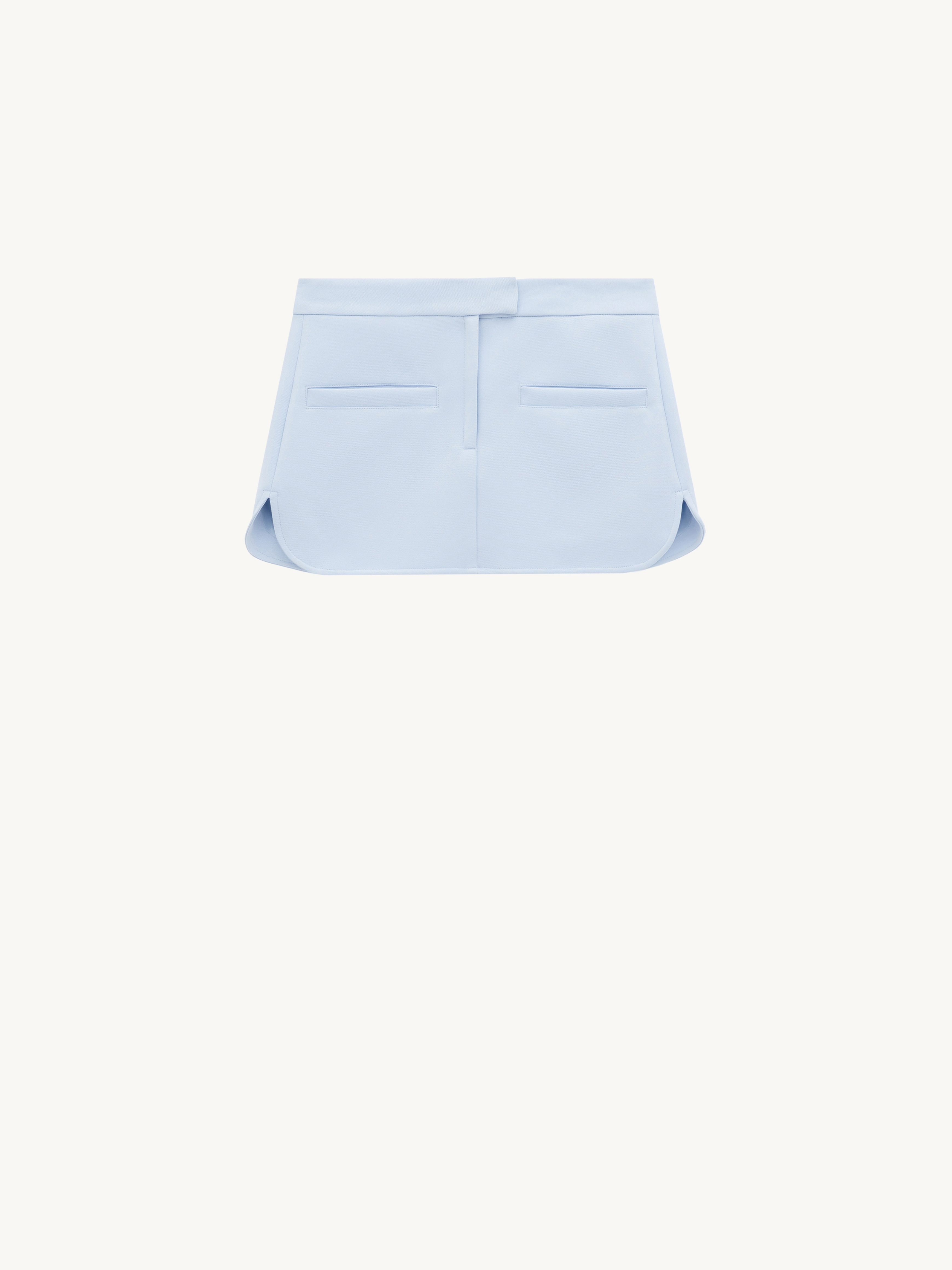 TWILL HERITAGE POCKET MINI SKIRT - 1