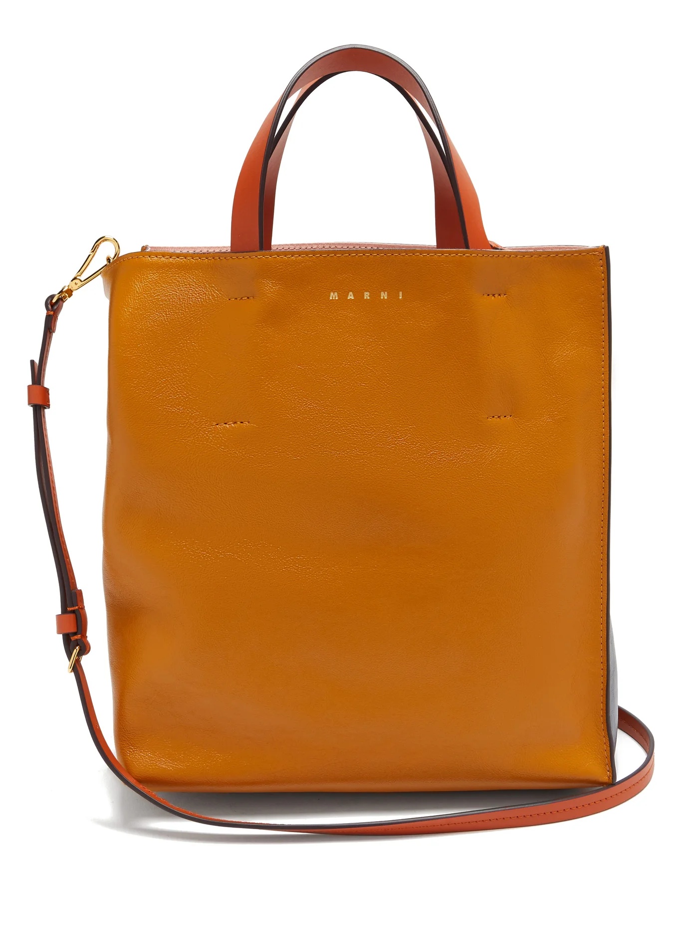 Museo medium leather tote bag - 1