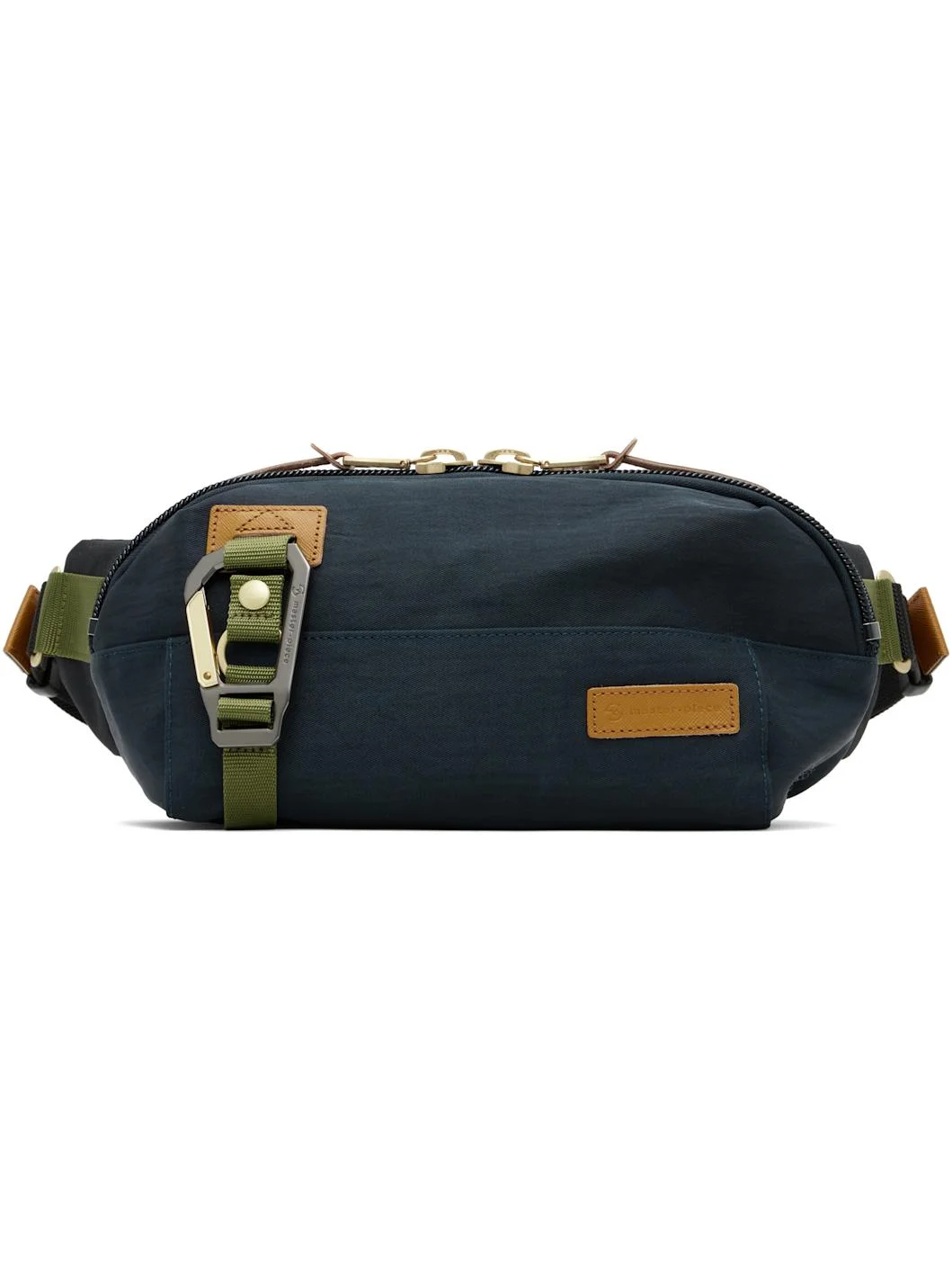 Navy Link Waist Belt Bag - 1