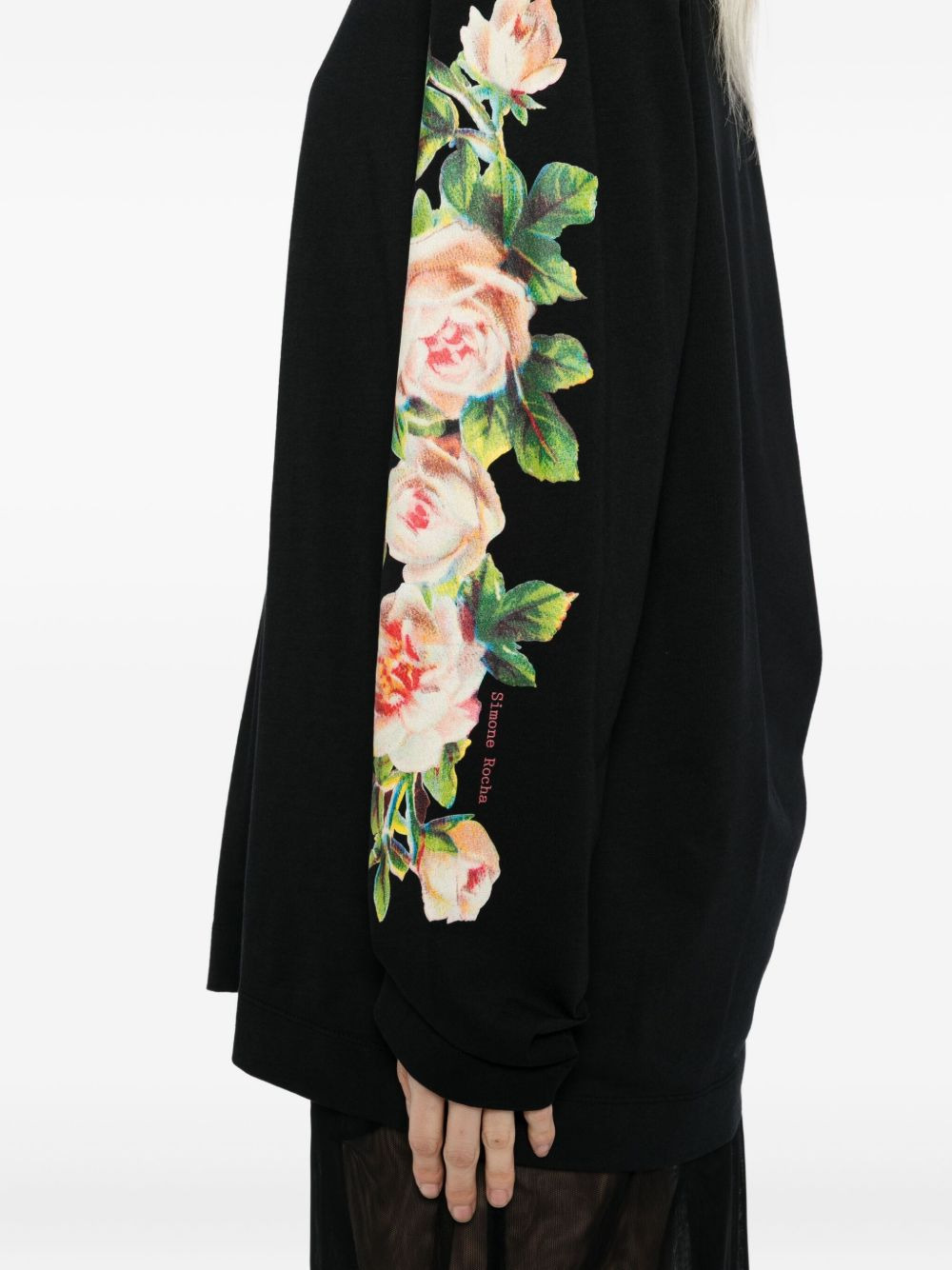 floral-print T-shirt - 5