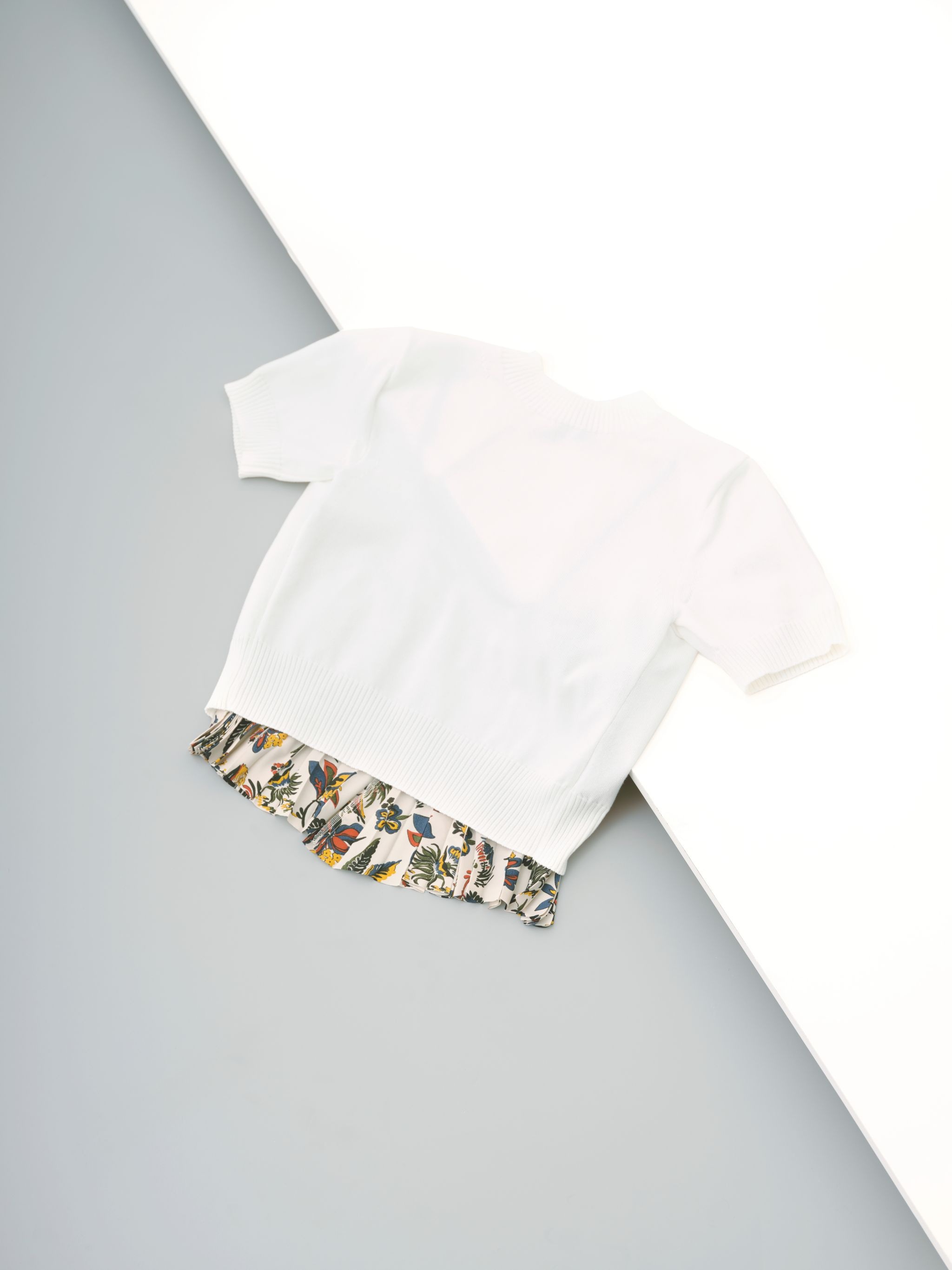 Tropical Print Pullover - 2
