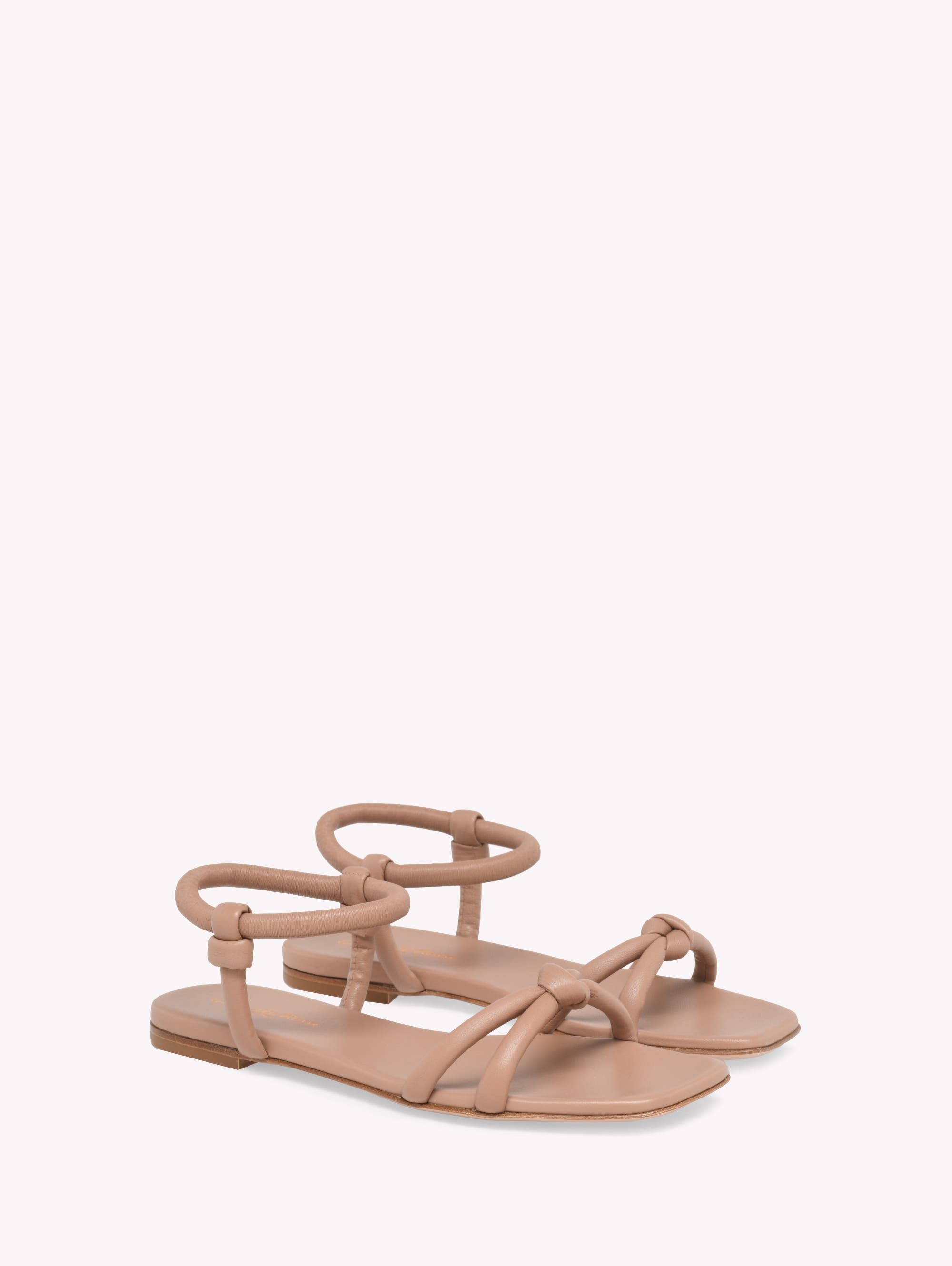 Gianvito Rossi Juno 05 Sandals in Pink Leather at Nordstrom - 2
