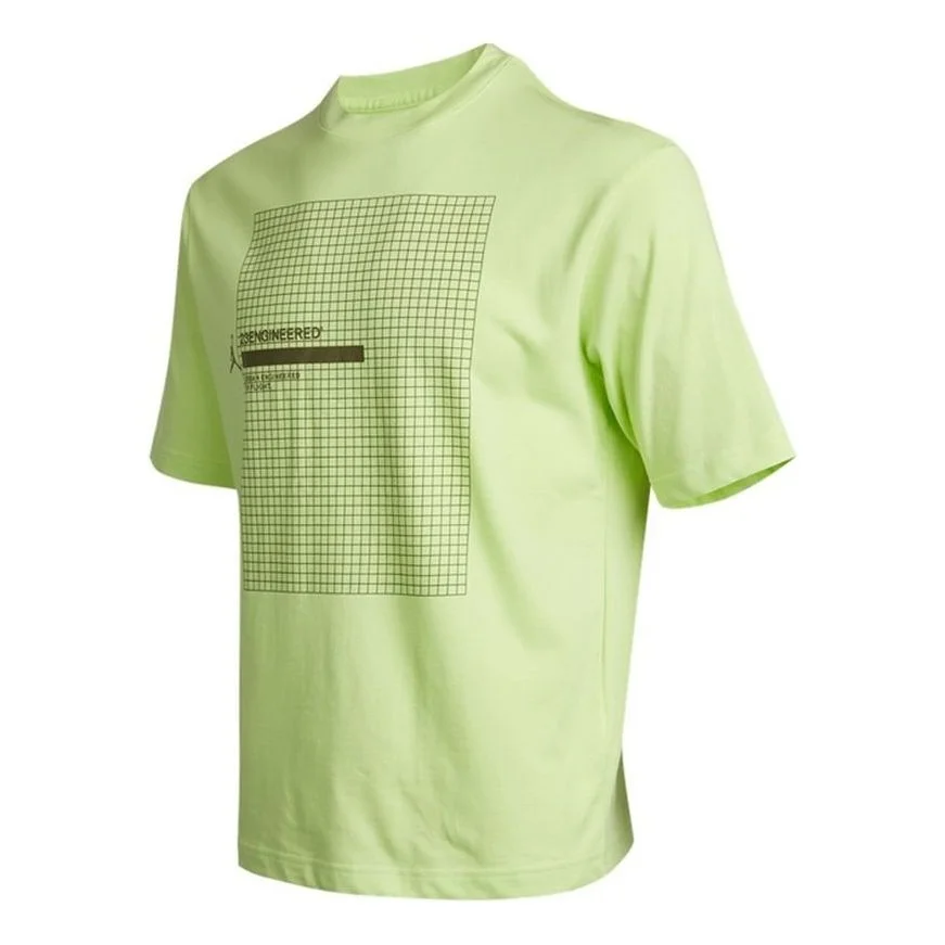Air Jordan 23 Engineered Grid Round-Neck Green/Yellow DA9870-745 - 1