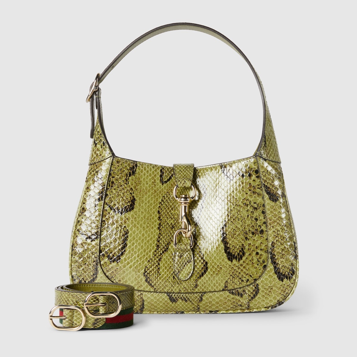 Gucci Jackie python shoulder bag - 5