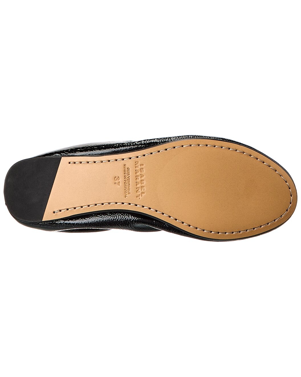 Isabel Marant Belna Leather Ballet Flat - 4