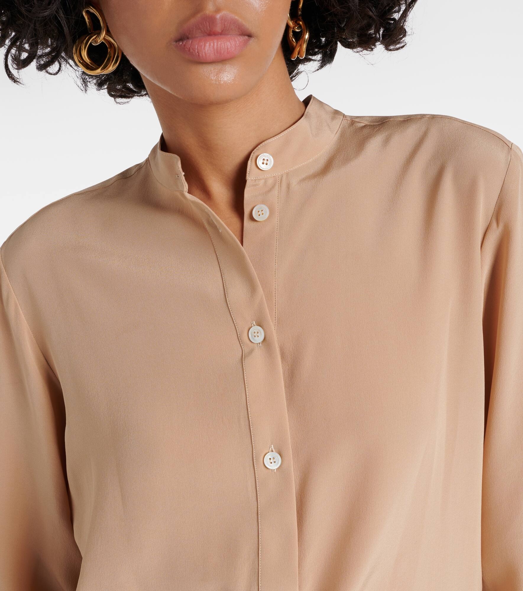 Iconic silk blouse - 4