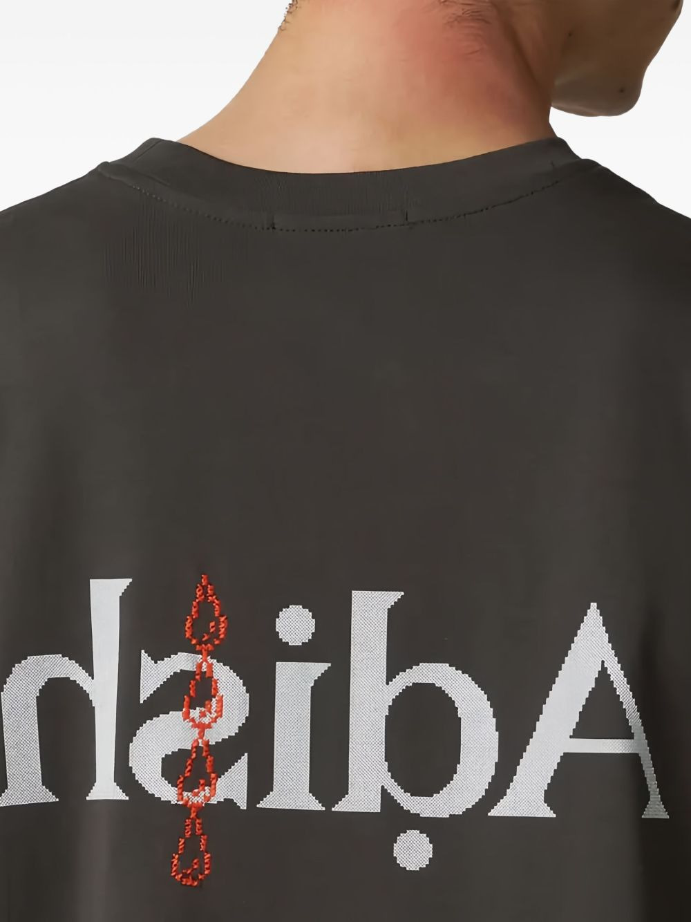 logo-print short-sleeve T-shirt - 4