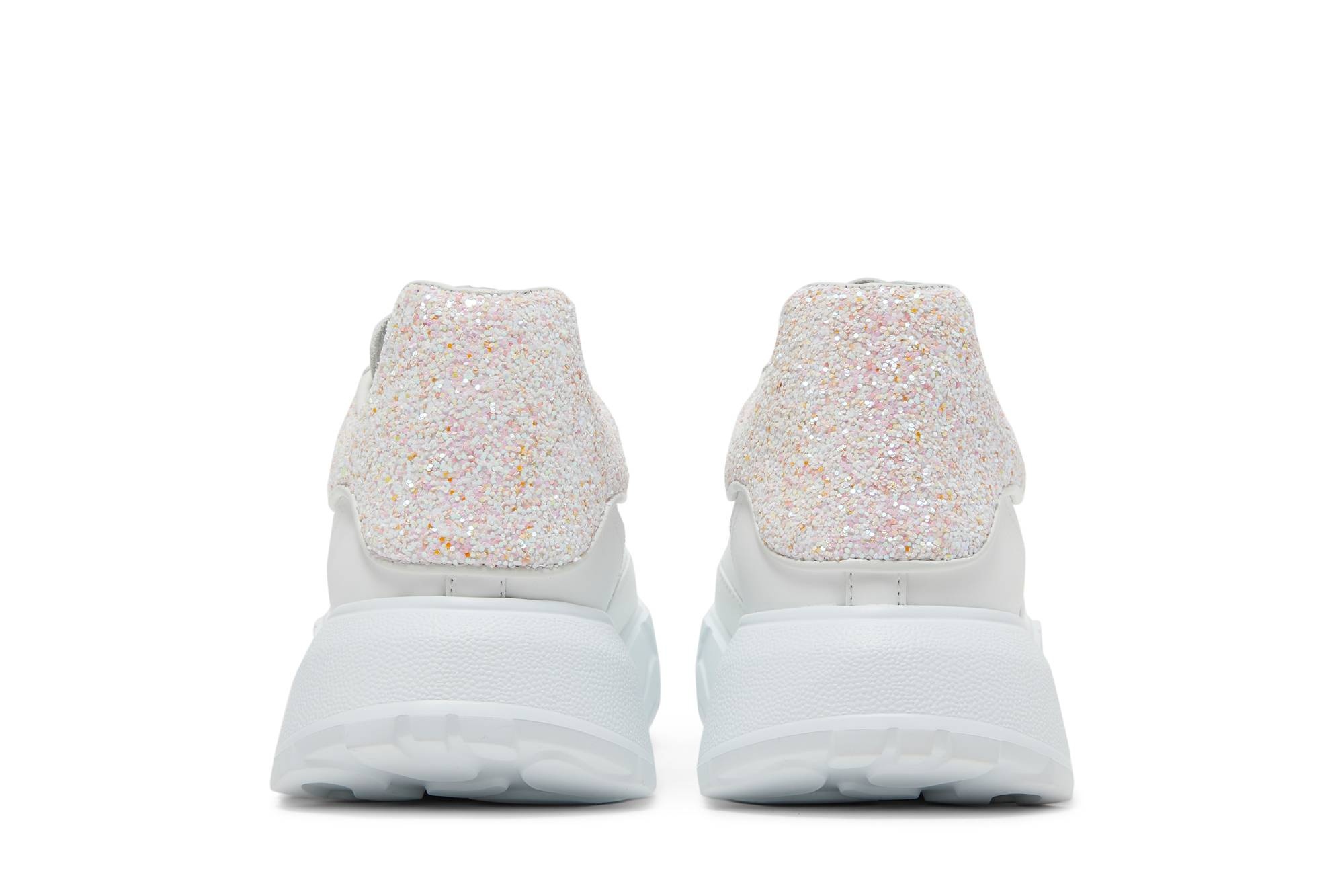 Alexander McQueen Wmns Court Trainer 'White Pink Glitter' - 6