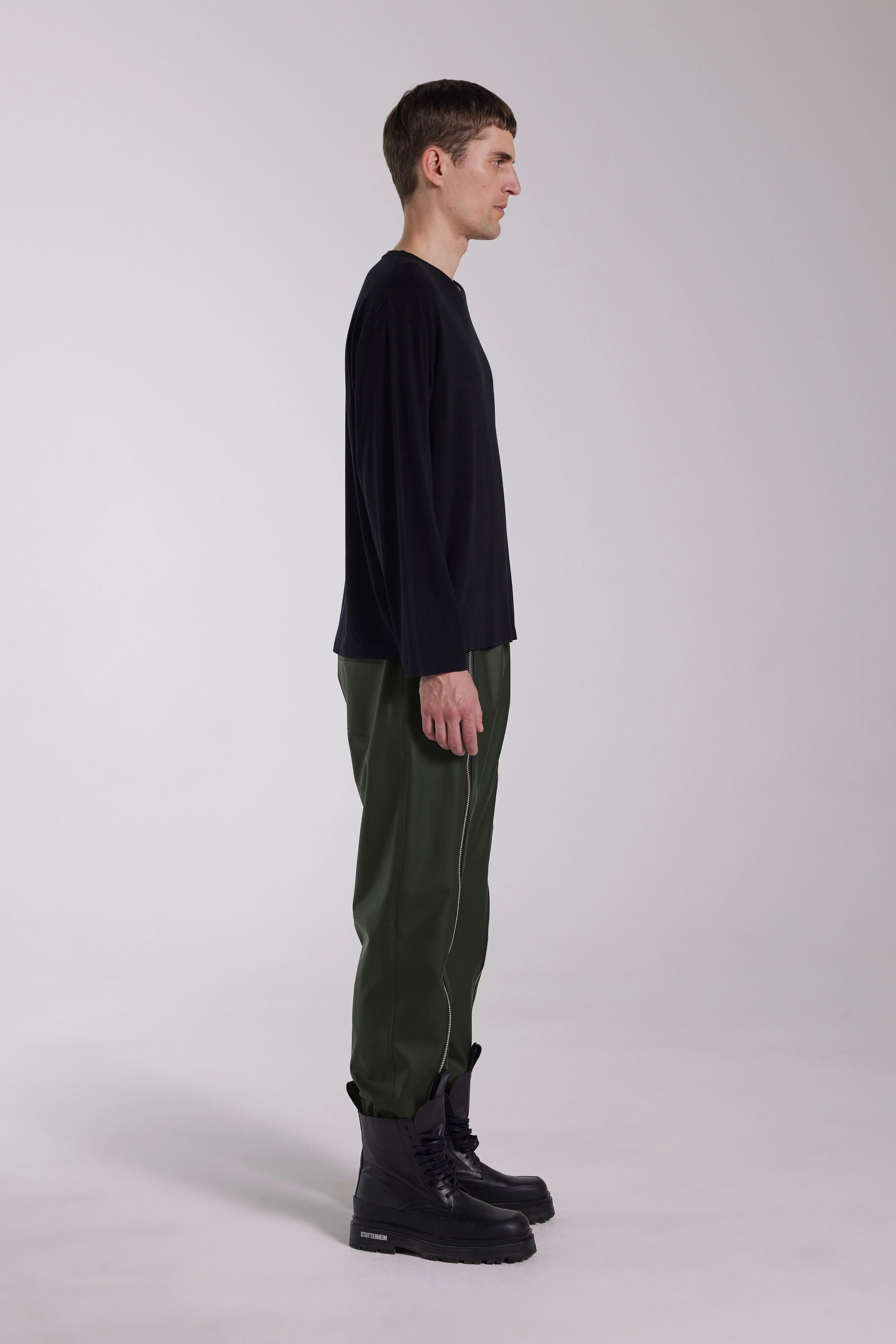 Bromma Trousers Dark Green - 1