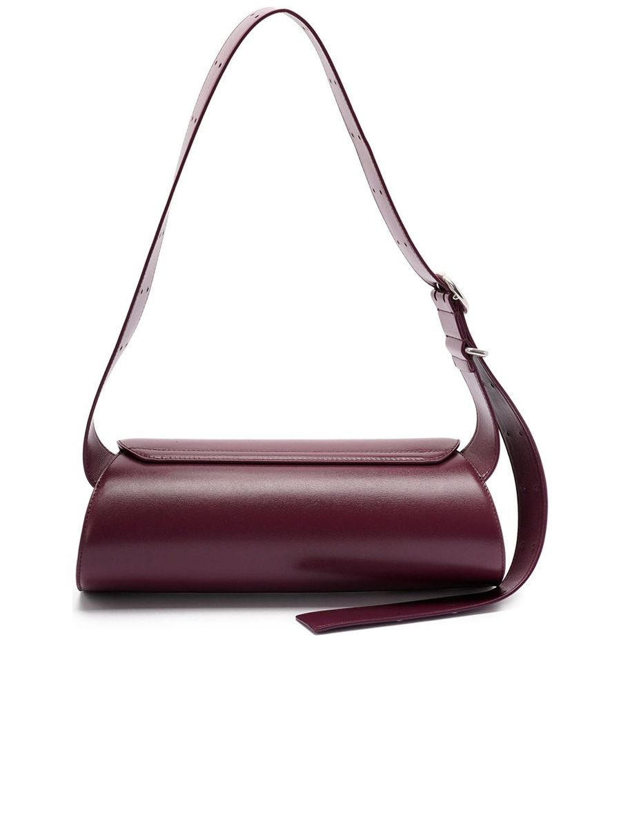 Small Cannolo Leather Shoulder Bag - 4