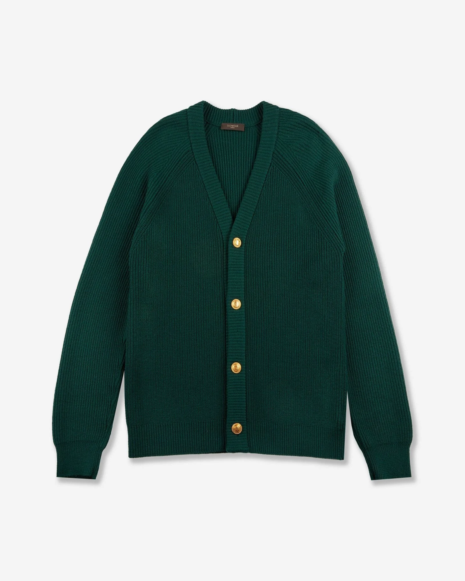 Slim fit wool cardigan - 1