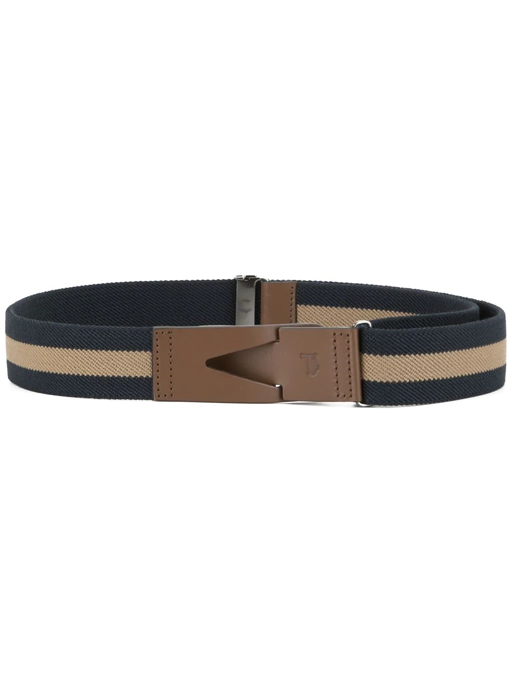 Greca striped belt - 1