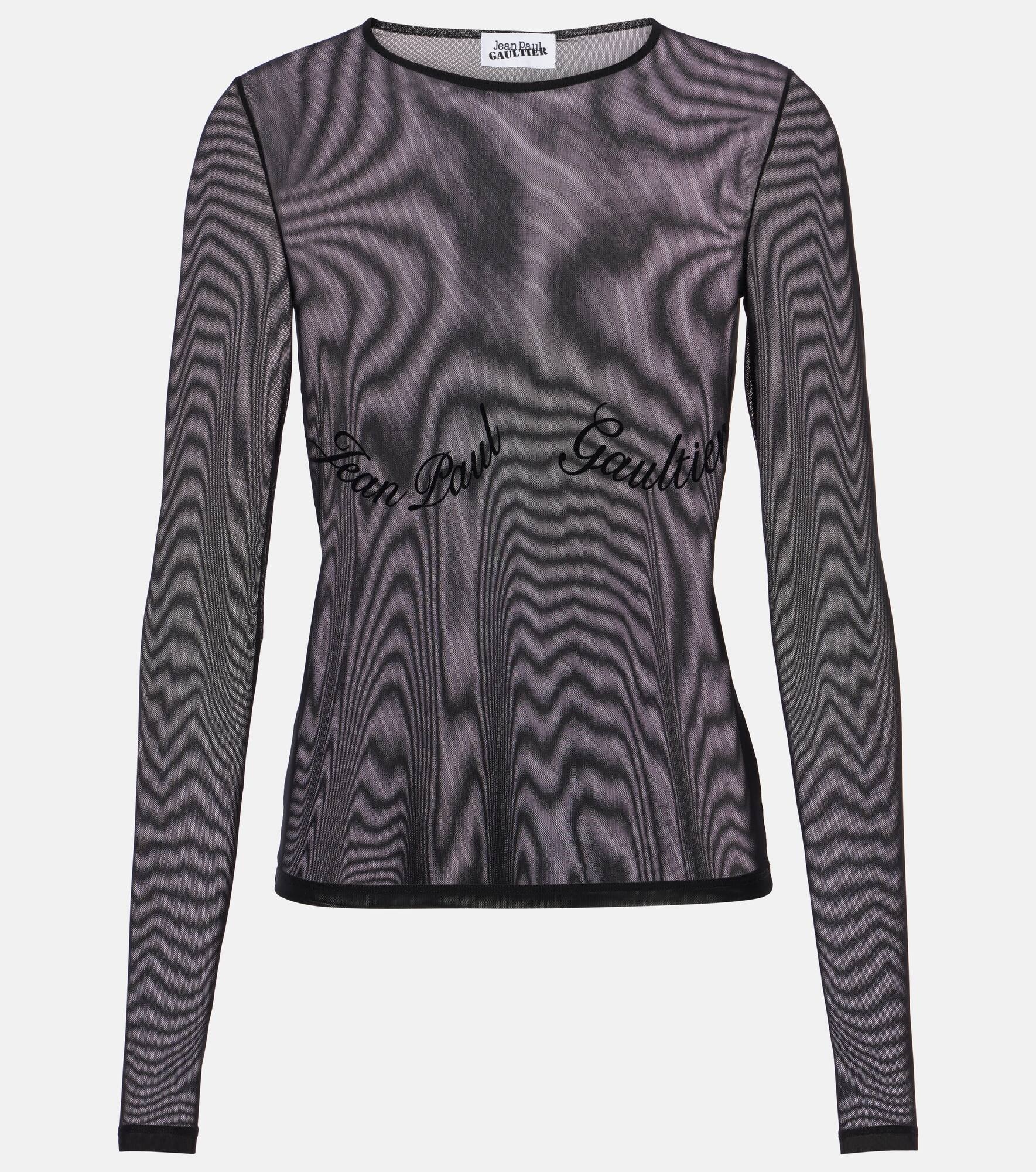 Sheer mesh top - 1