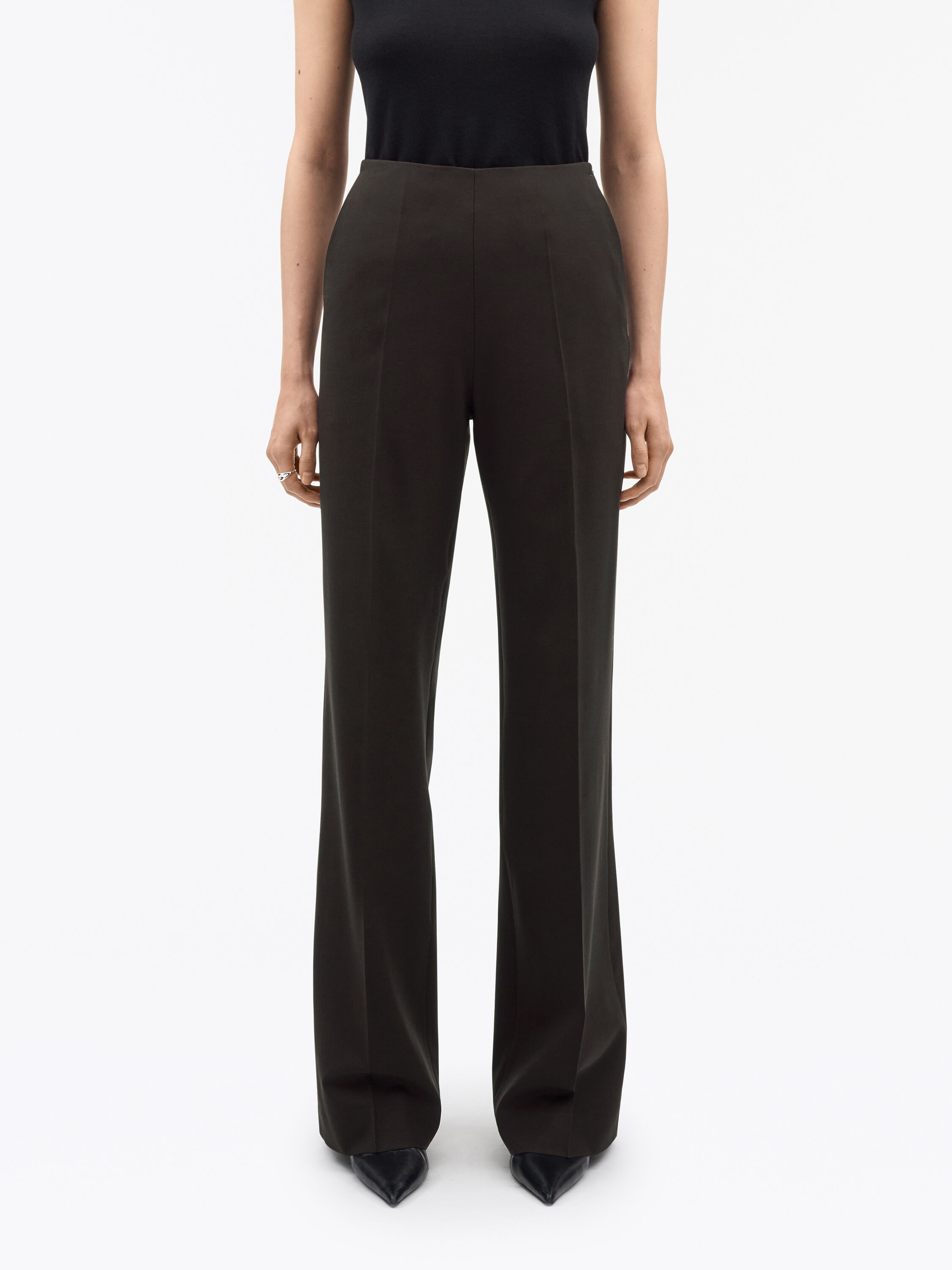 Eedit Mid-Waist Trousers - 3