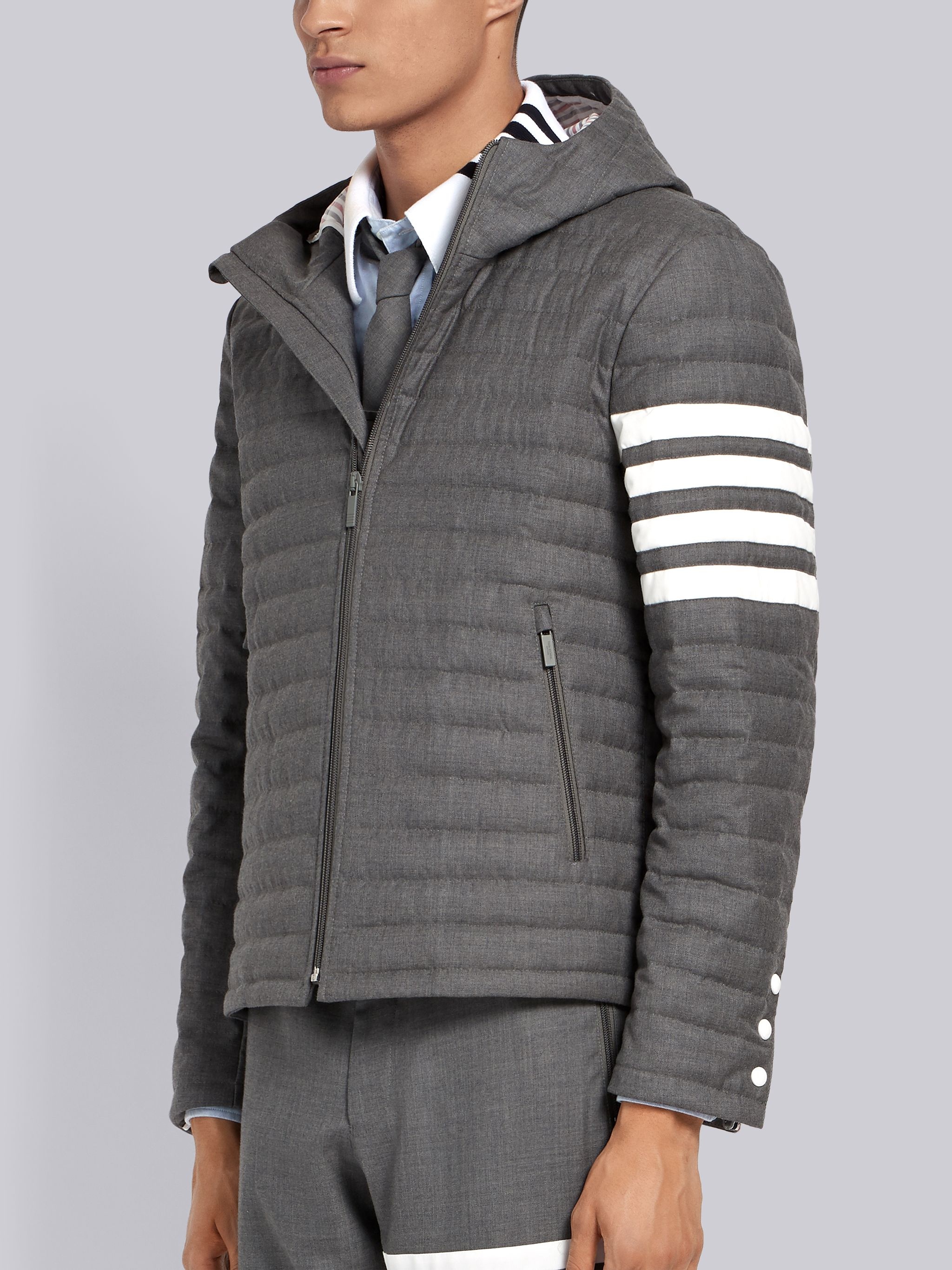 4-Bar quilted jacket - 2