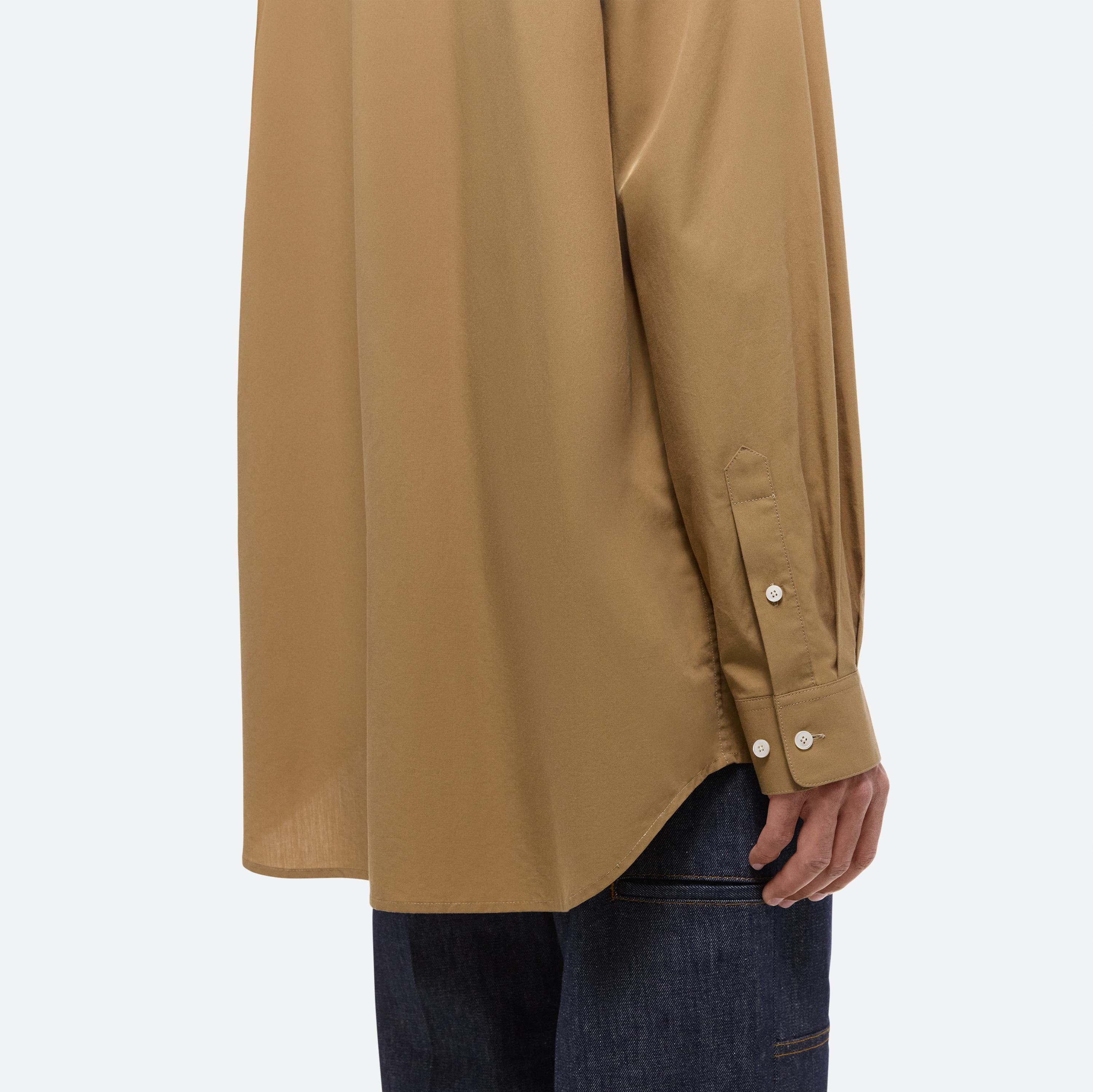 OVERSIZED SHIRT SOFT BROAD POPLIN - 10