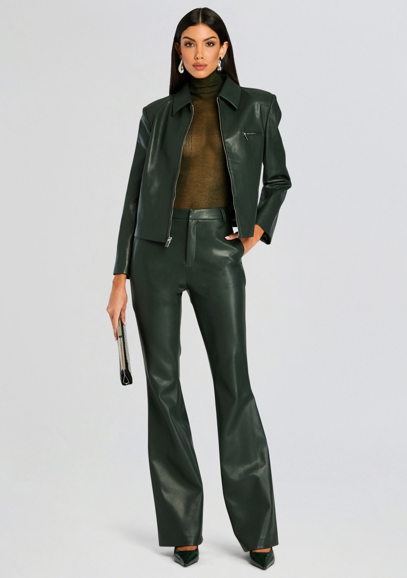 RETROFÊTE RONJA VEGAN LEATHER TROUSER outlook