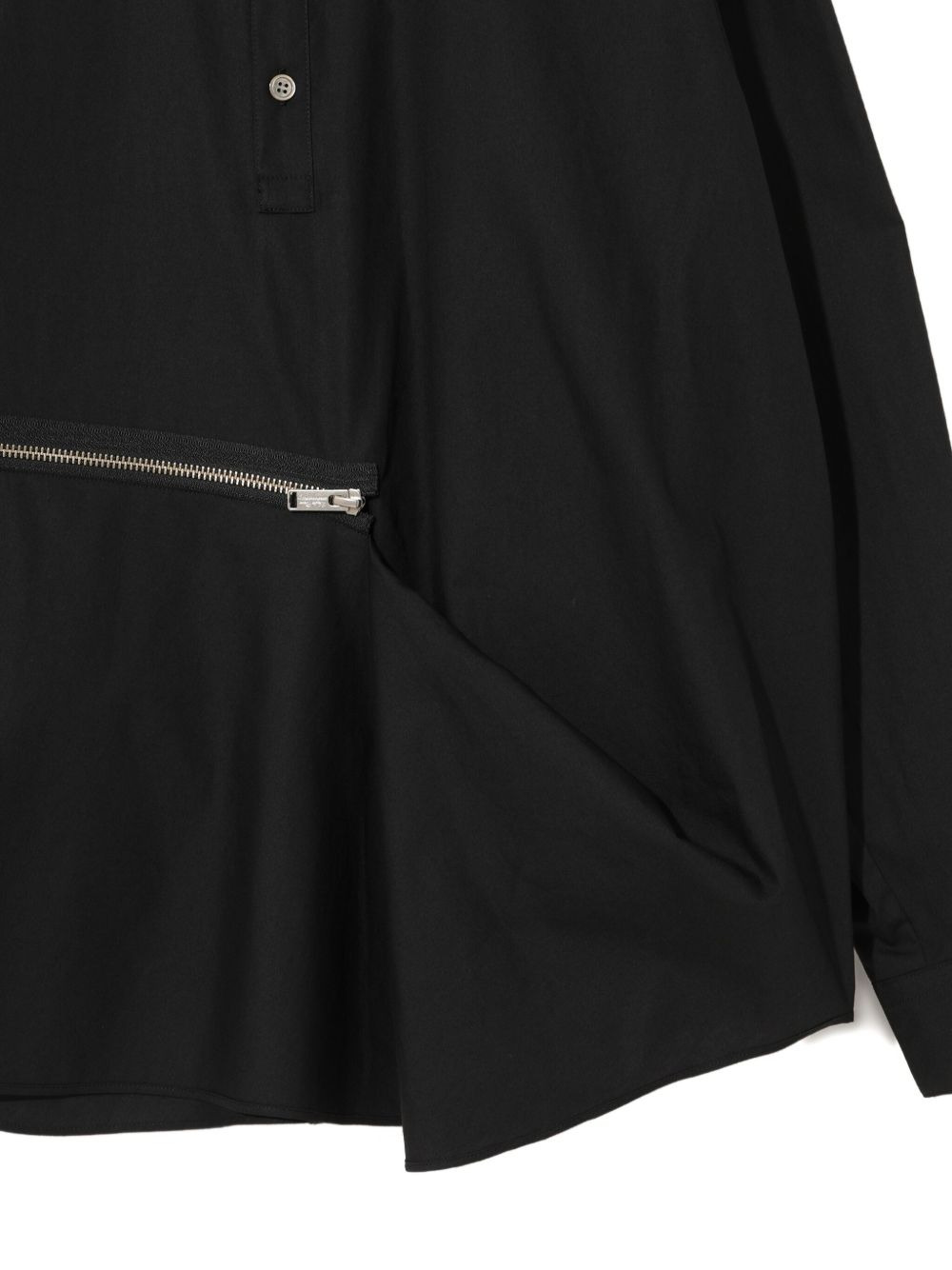 zip-detail shirt - 3