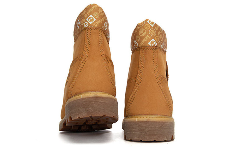 Timberland Timberland Premium 6 Inch Waterproof Boots 'Wheat and Logo Print' A2B1X231 outlook