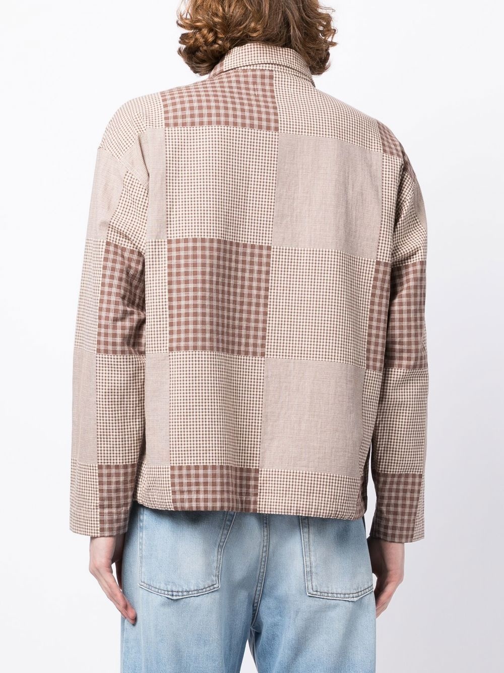 PJ checked long-sleeve shirt - 4