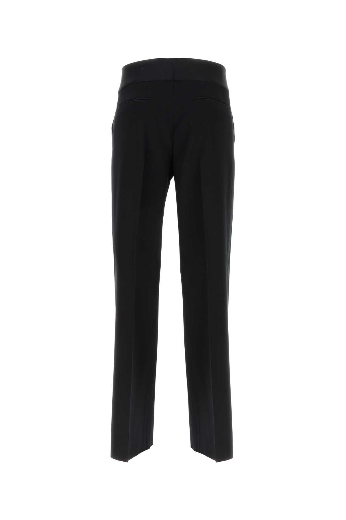 Valentino Garavani Men Black Wool Pant - 2