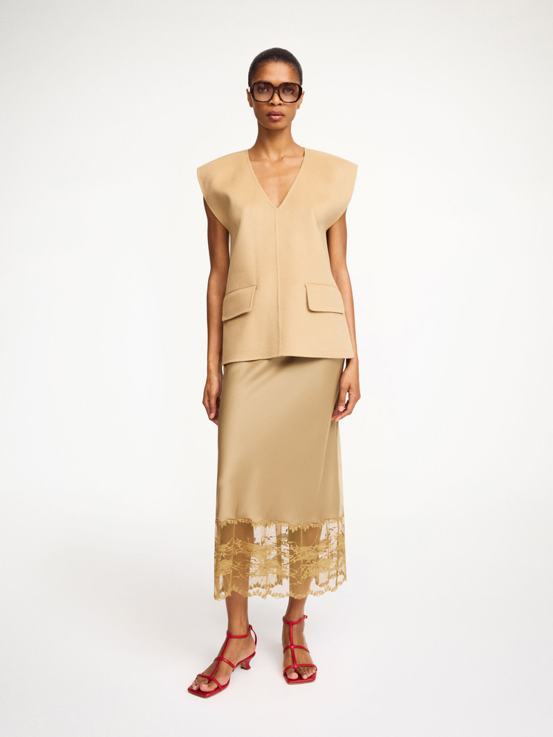 BY MALENE BIRGER Cilia wool vest outlook