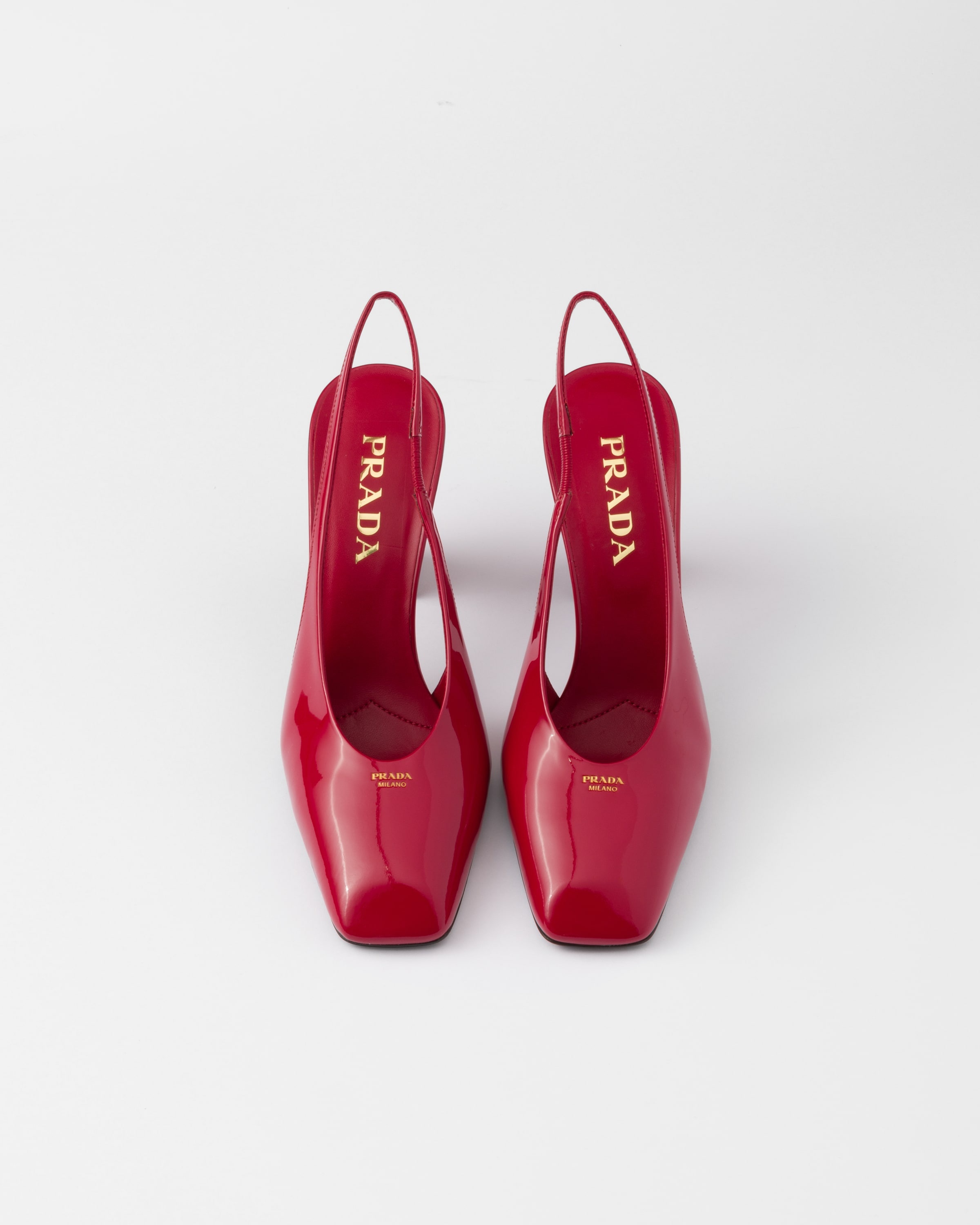 Prada Patent leather slingback pumps | REVERSIBLE