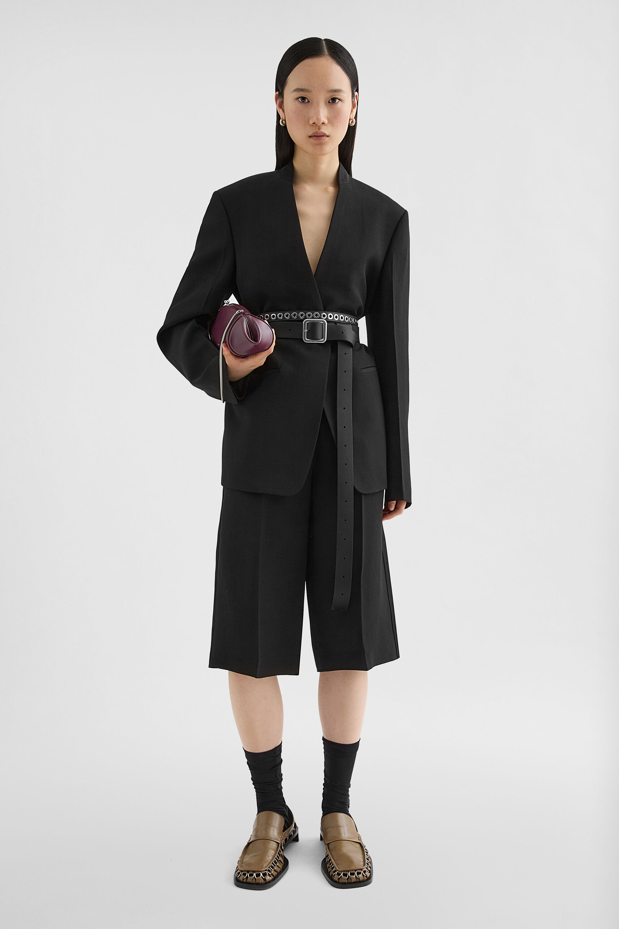 Silk Blend Tailored Jacket - 4