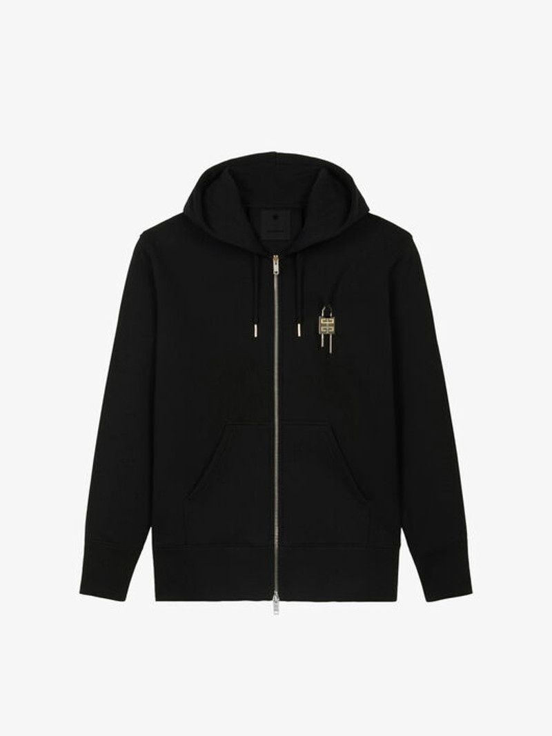 ZIPPED HOODIE WITH PADLOCK 4