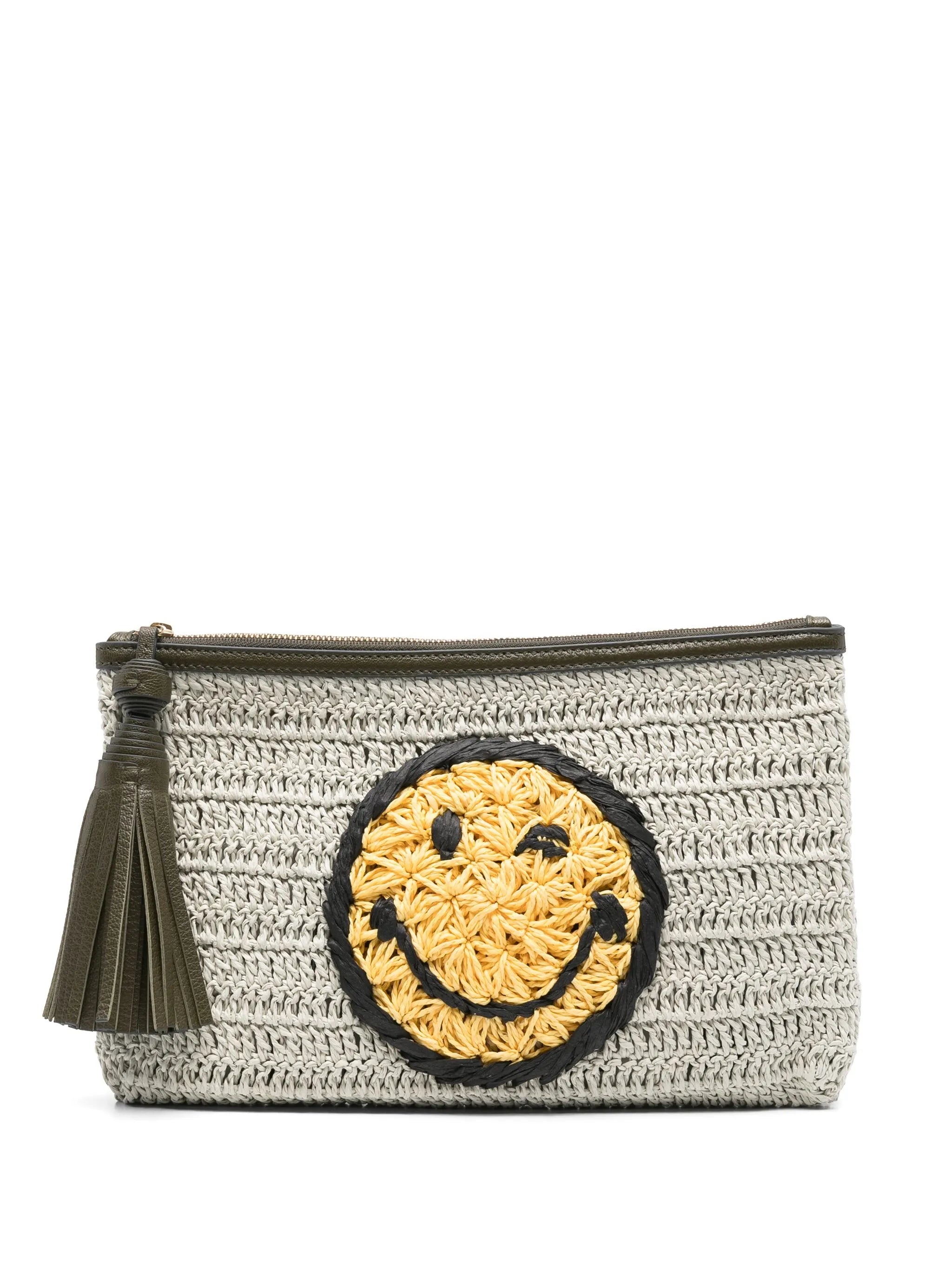Raffia Clutch Bag - 1