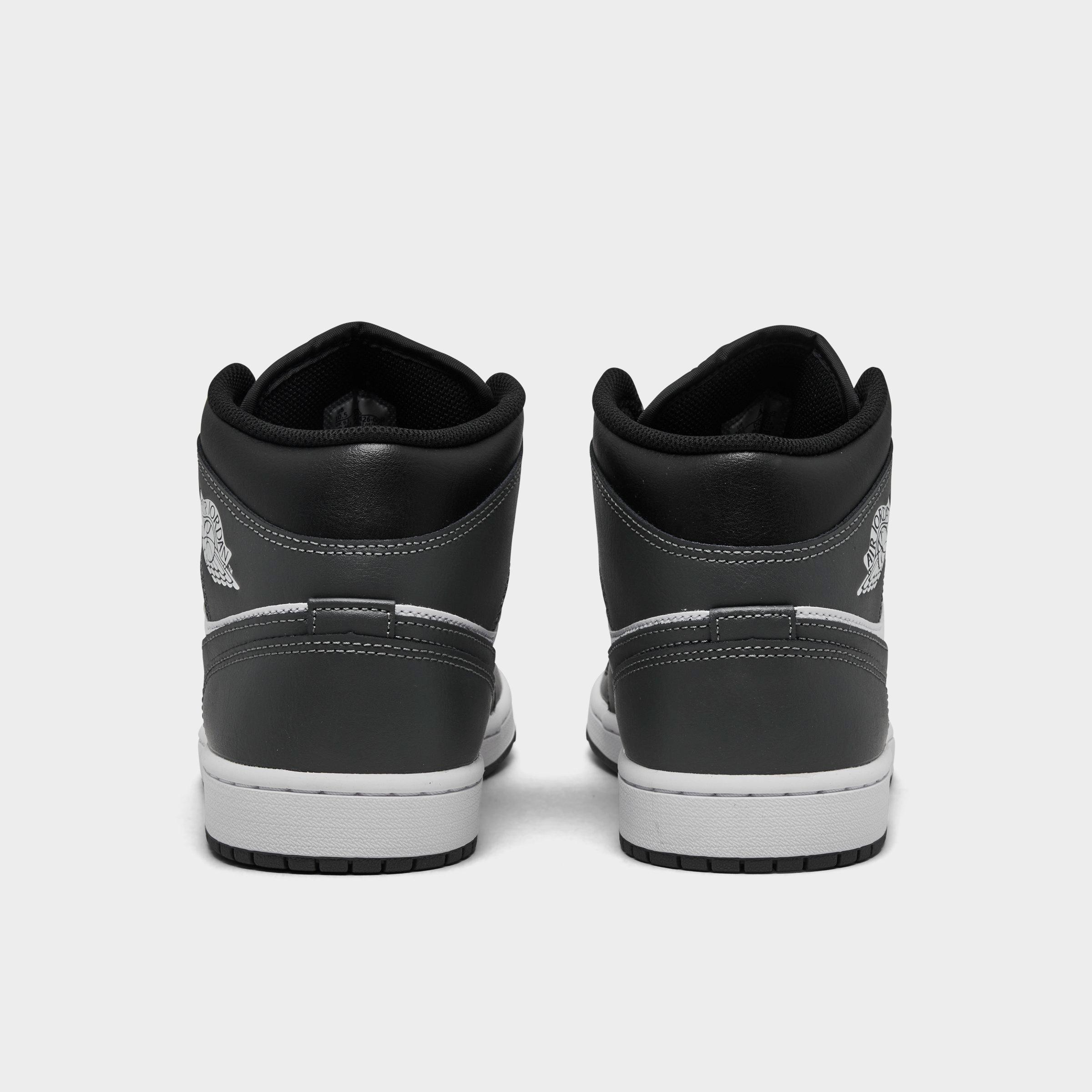 MEN'S AIR JORDAN RETRO 1 MID CASUAL SHOES - 4