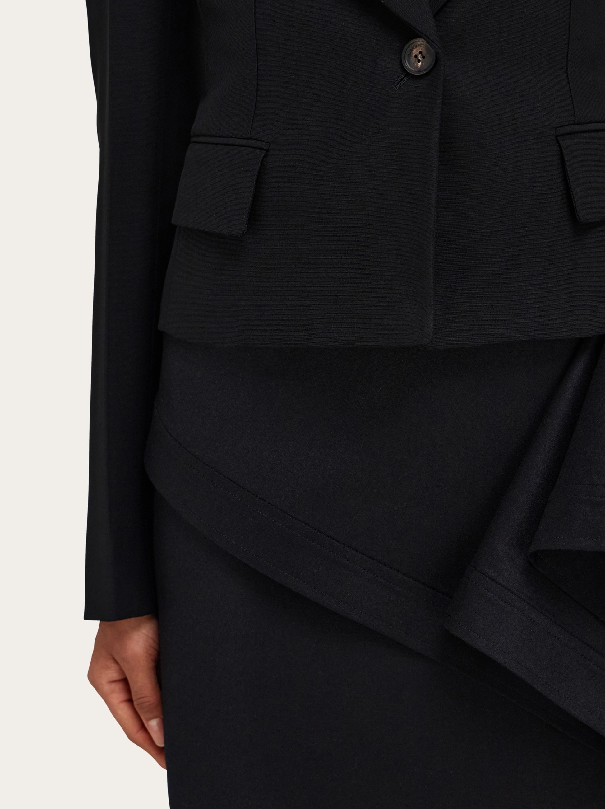 Cropped blazer - 5