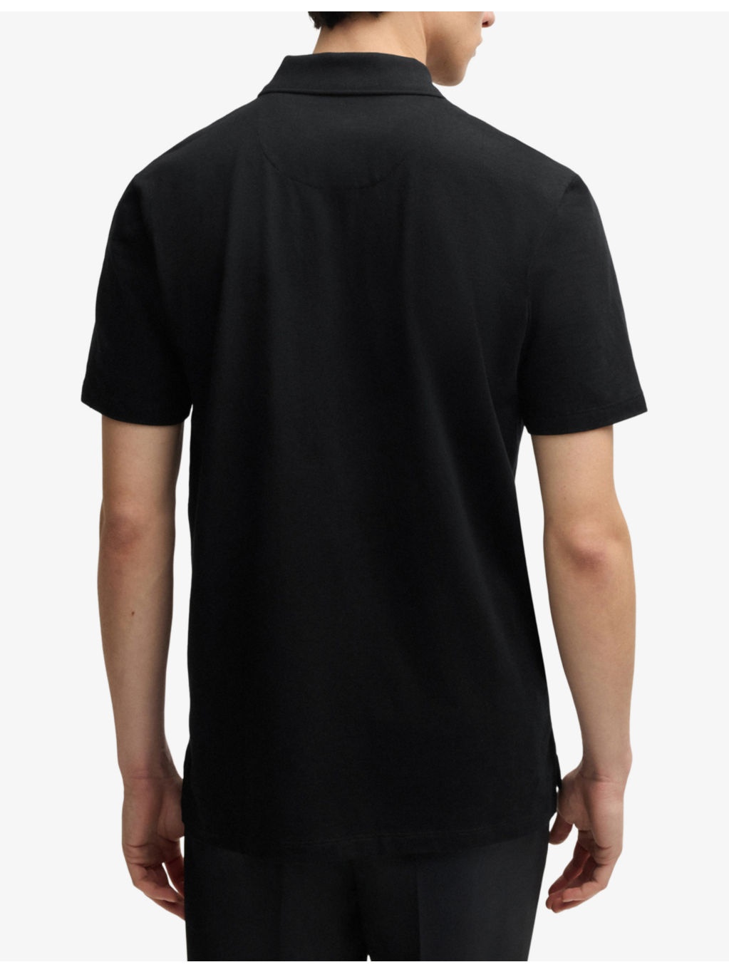 Zip-Up Stretch-Jersey Polo Shirt - 4