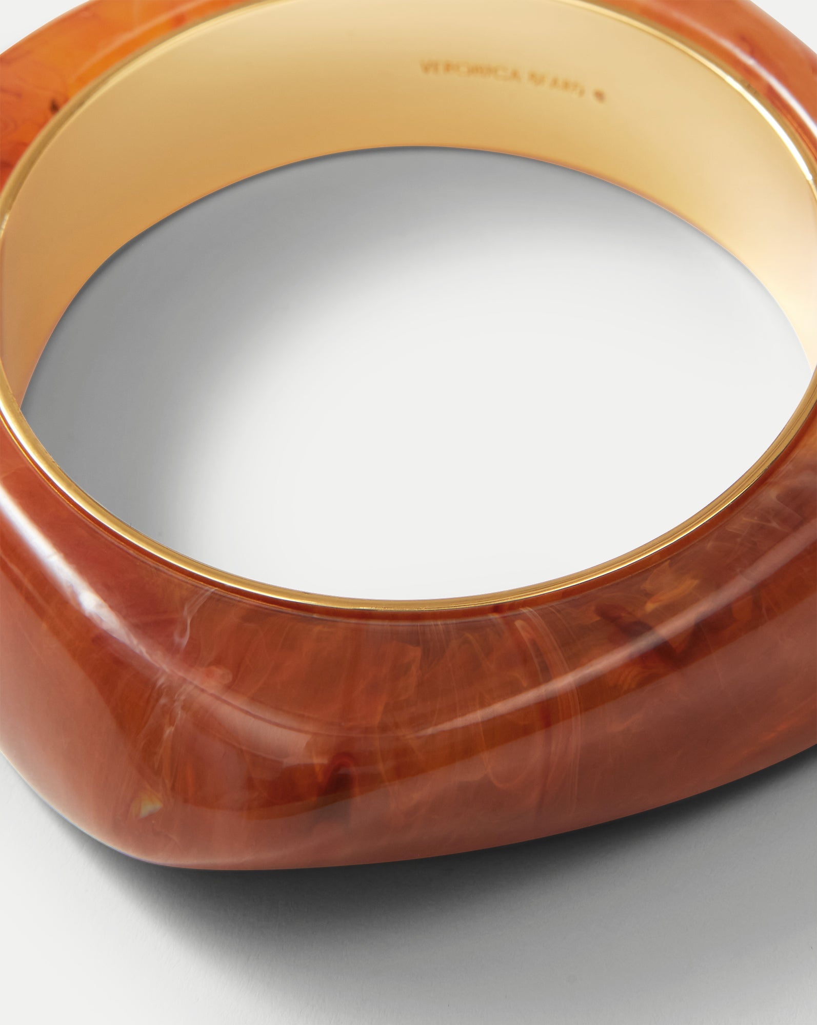 SCULPTED RESIN BANGLE - 4